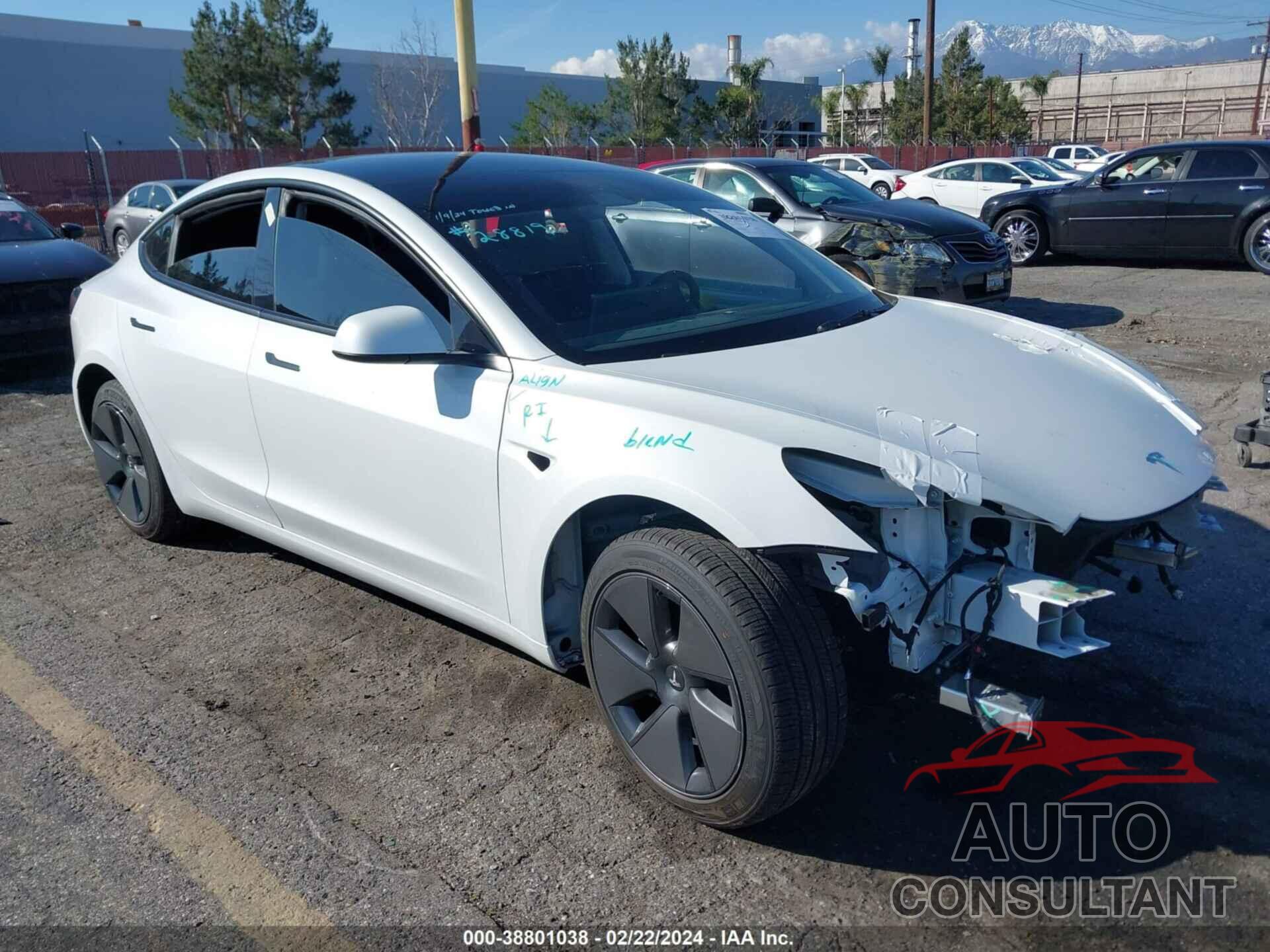 TESLA MODEL 3 2023 - 5YJ3E1EA4PF543496
