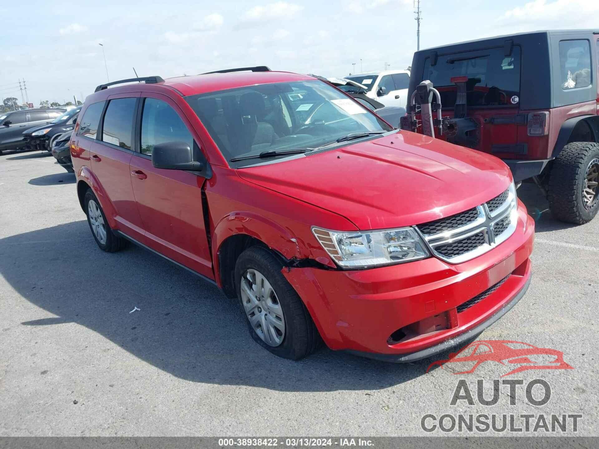 DODGE JOURNEY 2016 - 3C4PDCAB2GT166747
