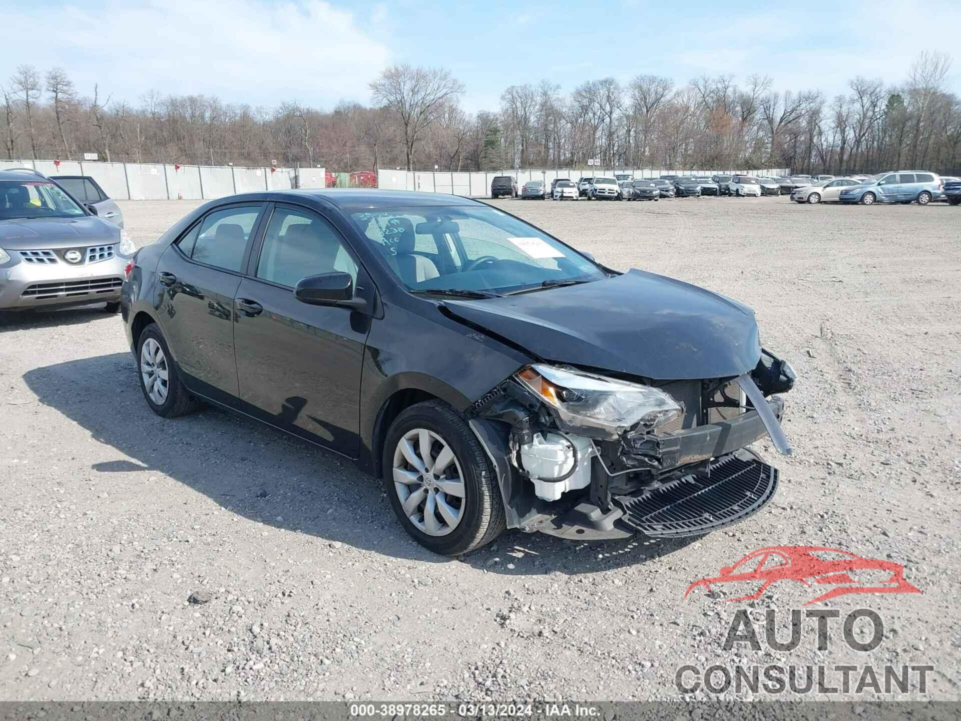 TOYOTA COROLLA 2016 - 2T1BURHE4GC622747