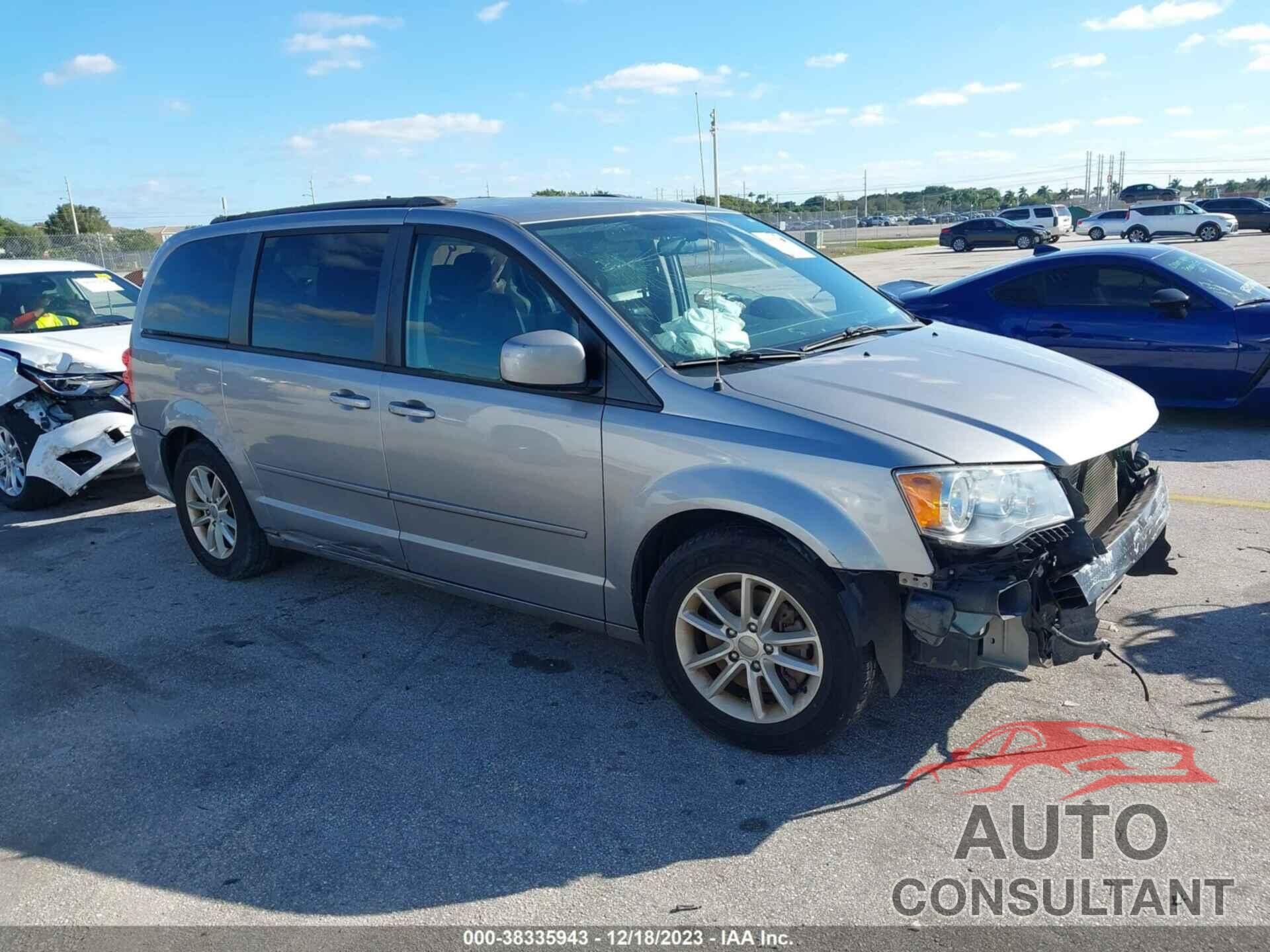 DODGE GRAND CARAVAN 2016 - 2C4RDGCGXGR313022