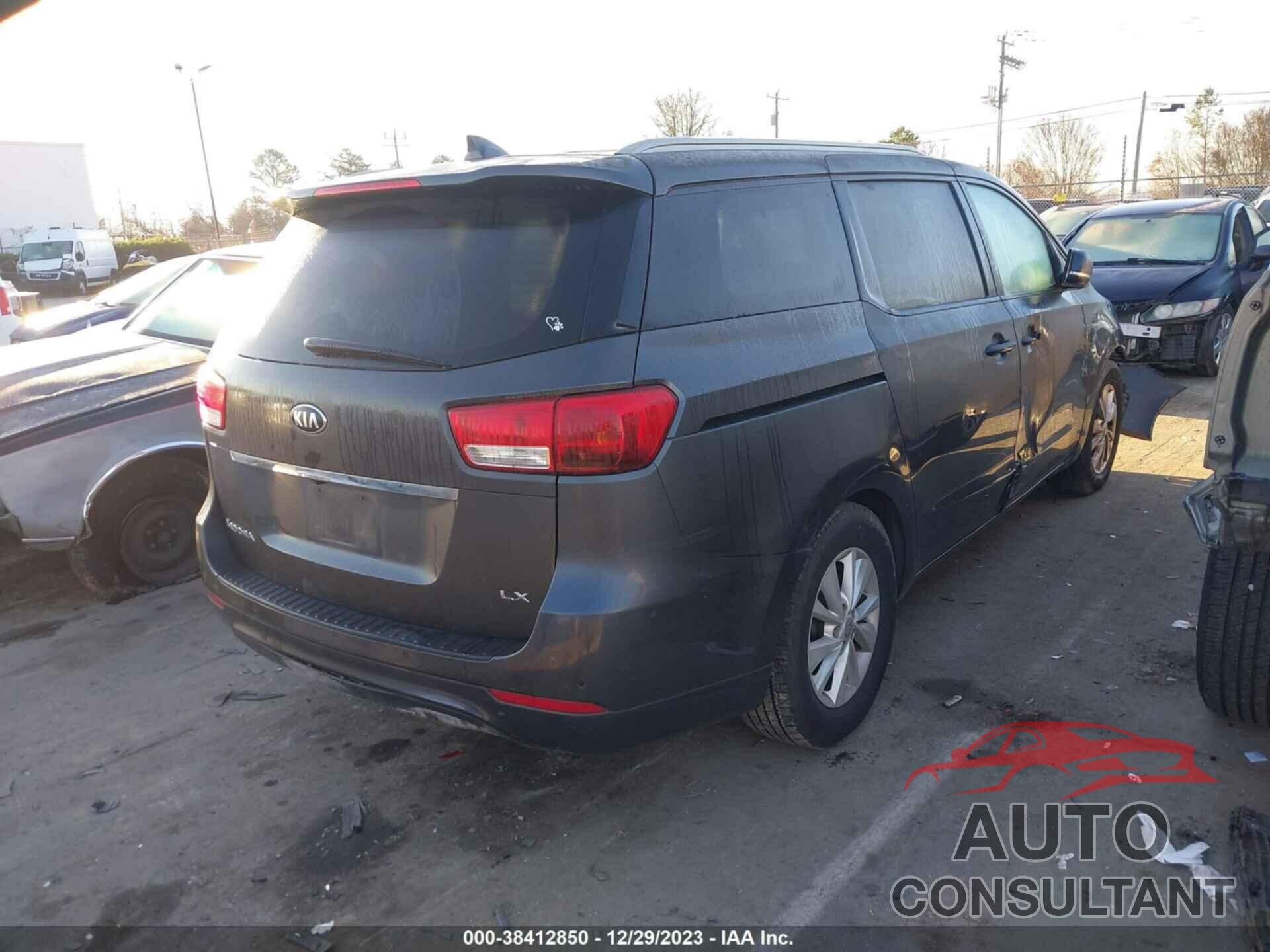 KIA SEDONA 2016 - KNDMB5C13G6120007