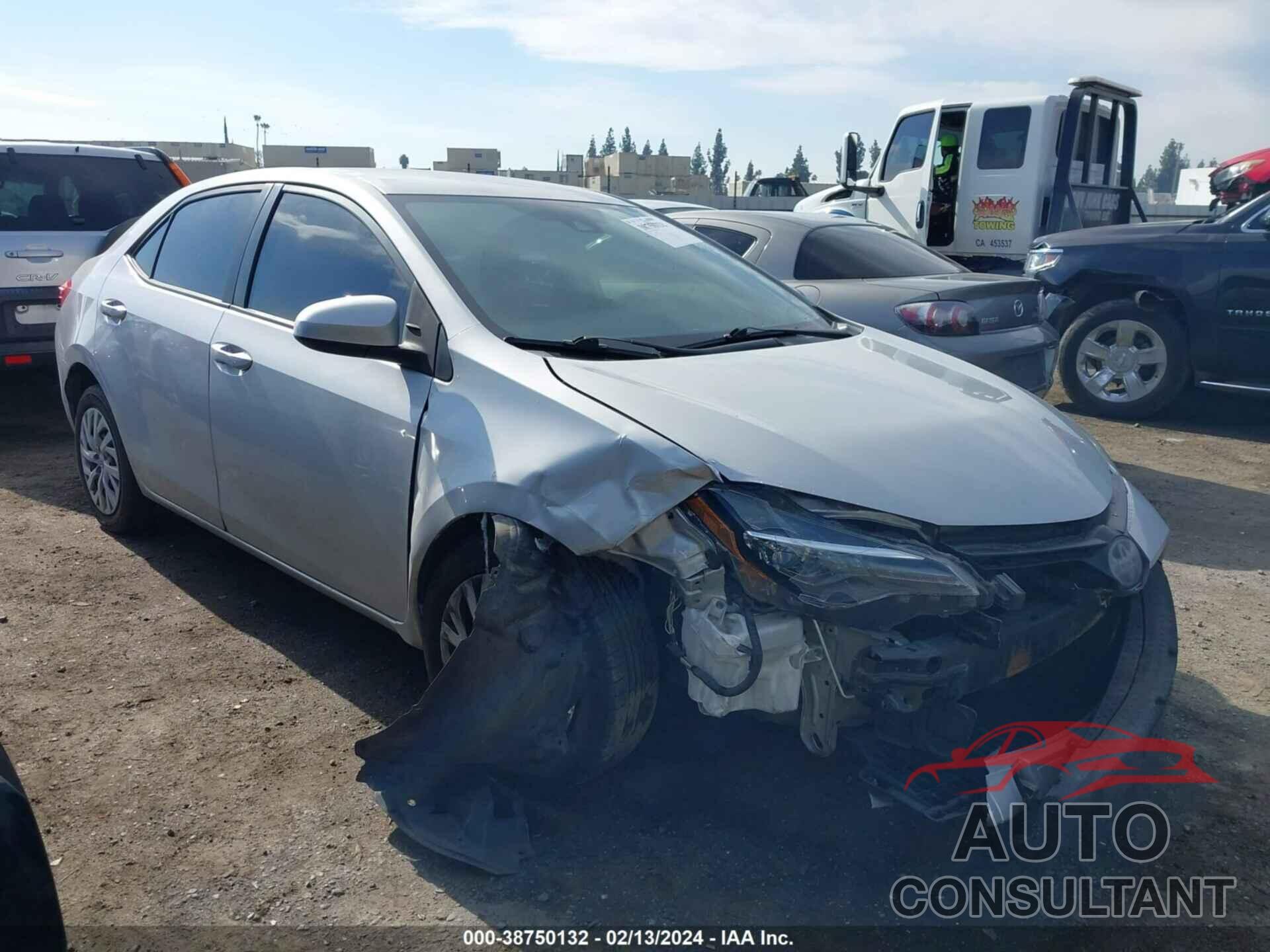 TOYOTA COROLLA 2019 - 5YFBURHE1KP913604