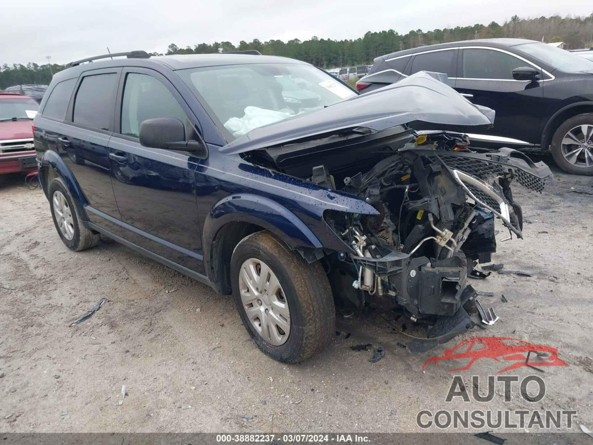 DODGE JOURNEY 2017 - 3C4PDCAB5HT619406