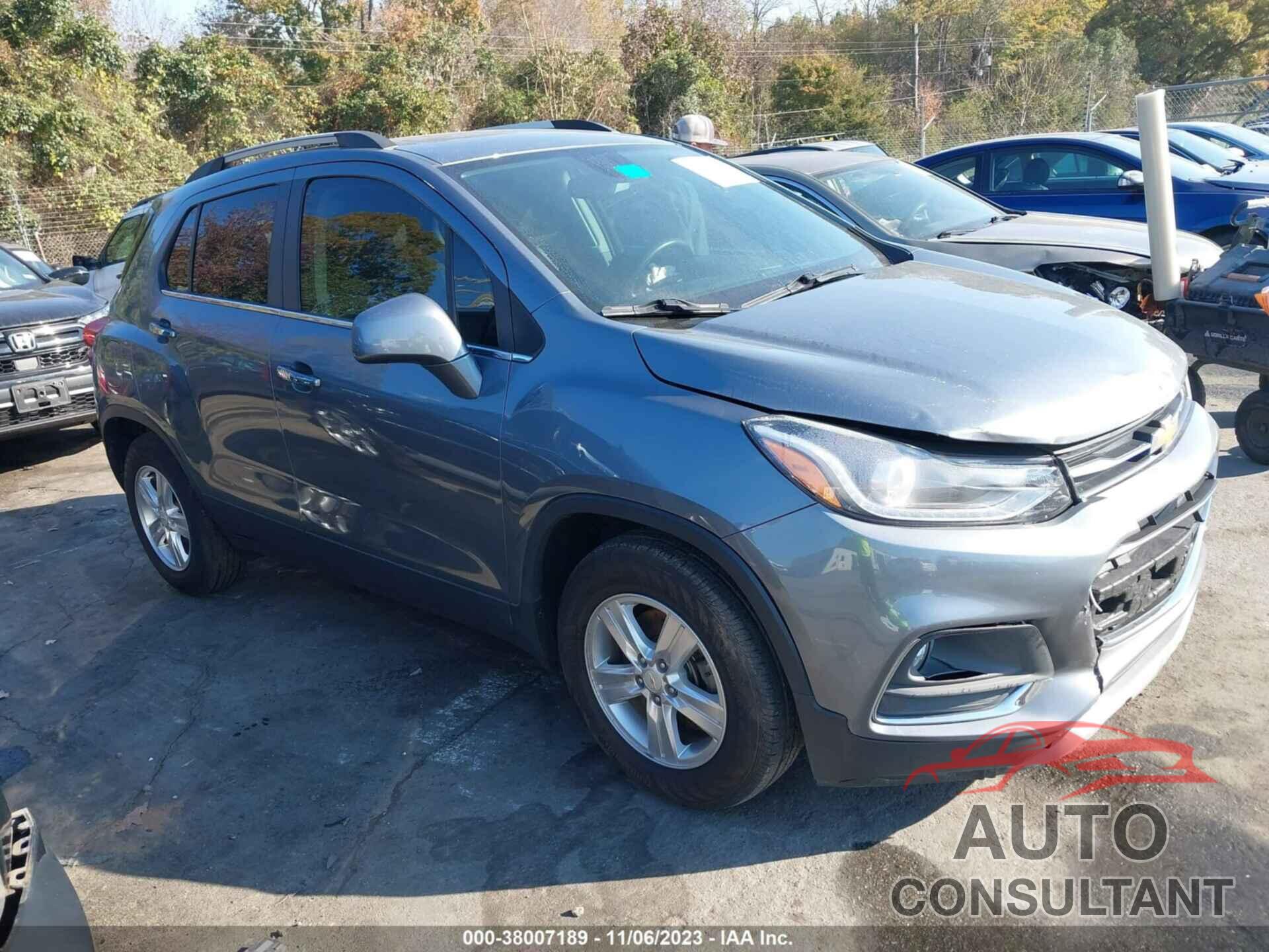 CHEVROLET TRAX 2019 - KL7CJLSB3KB820040