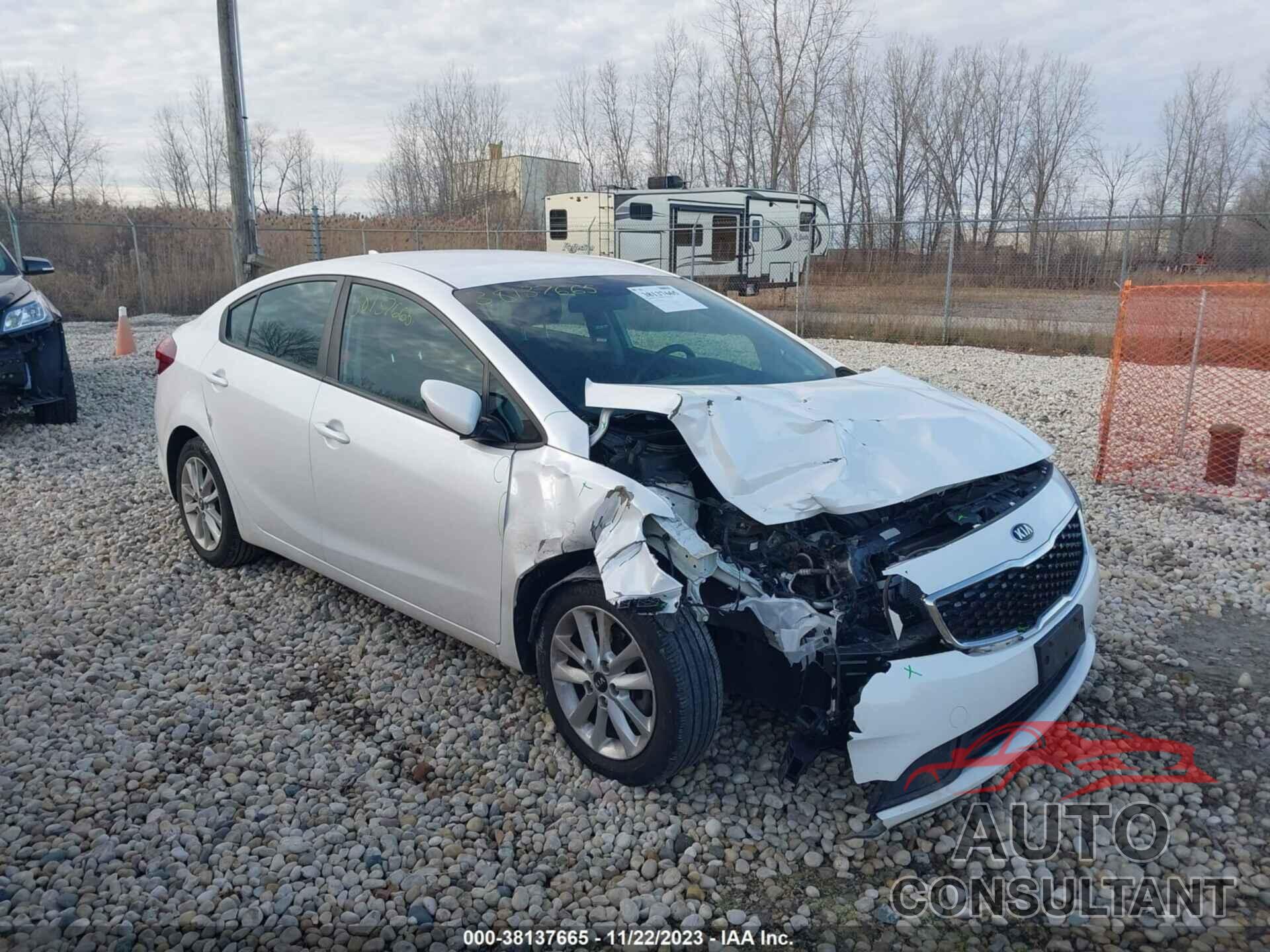 KIA FORTE 2017 - 3KPFL4A76HE148046