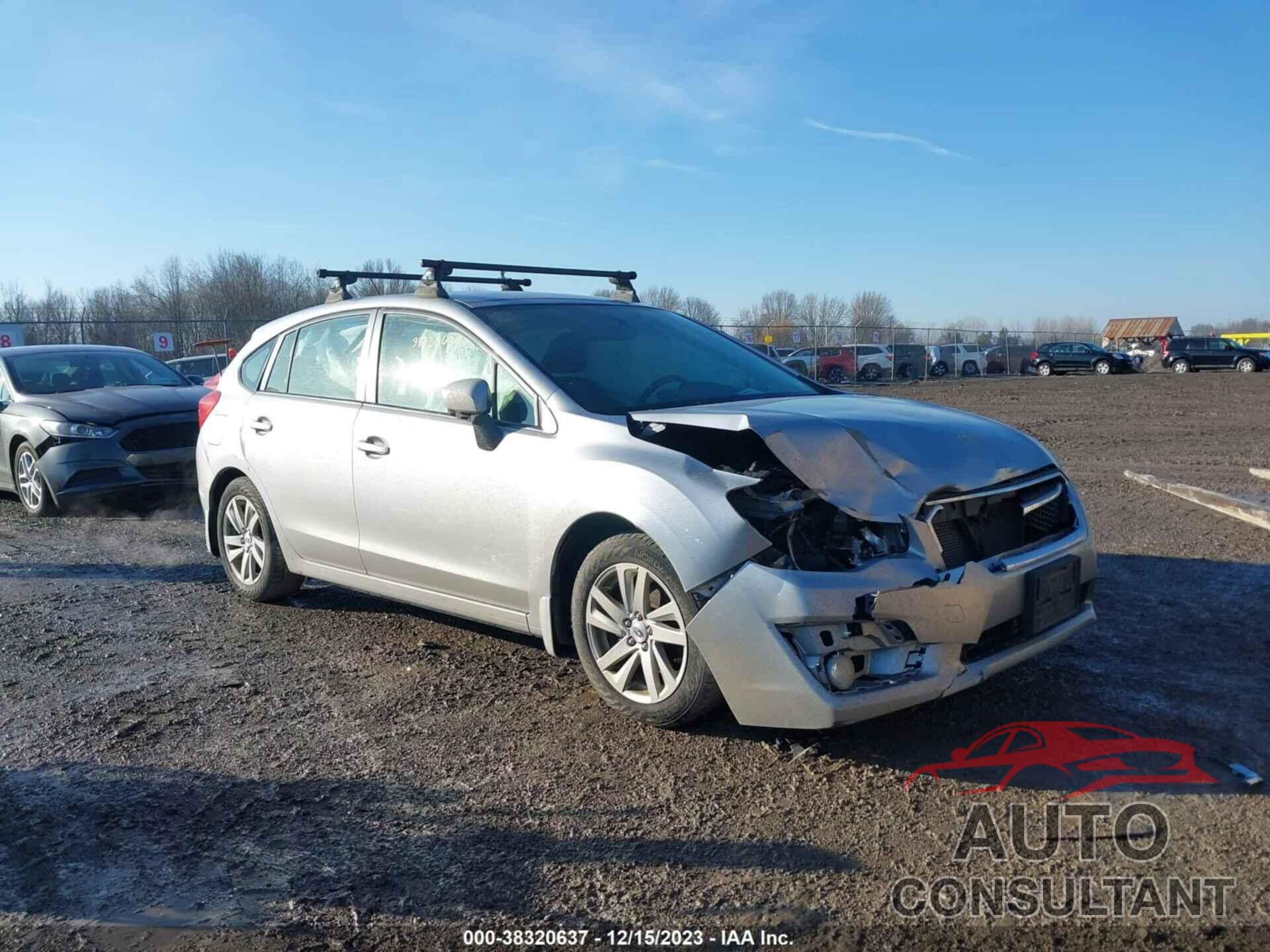 SUBARU IMPREZA 2016 - JF1GPAB65G8325004