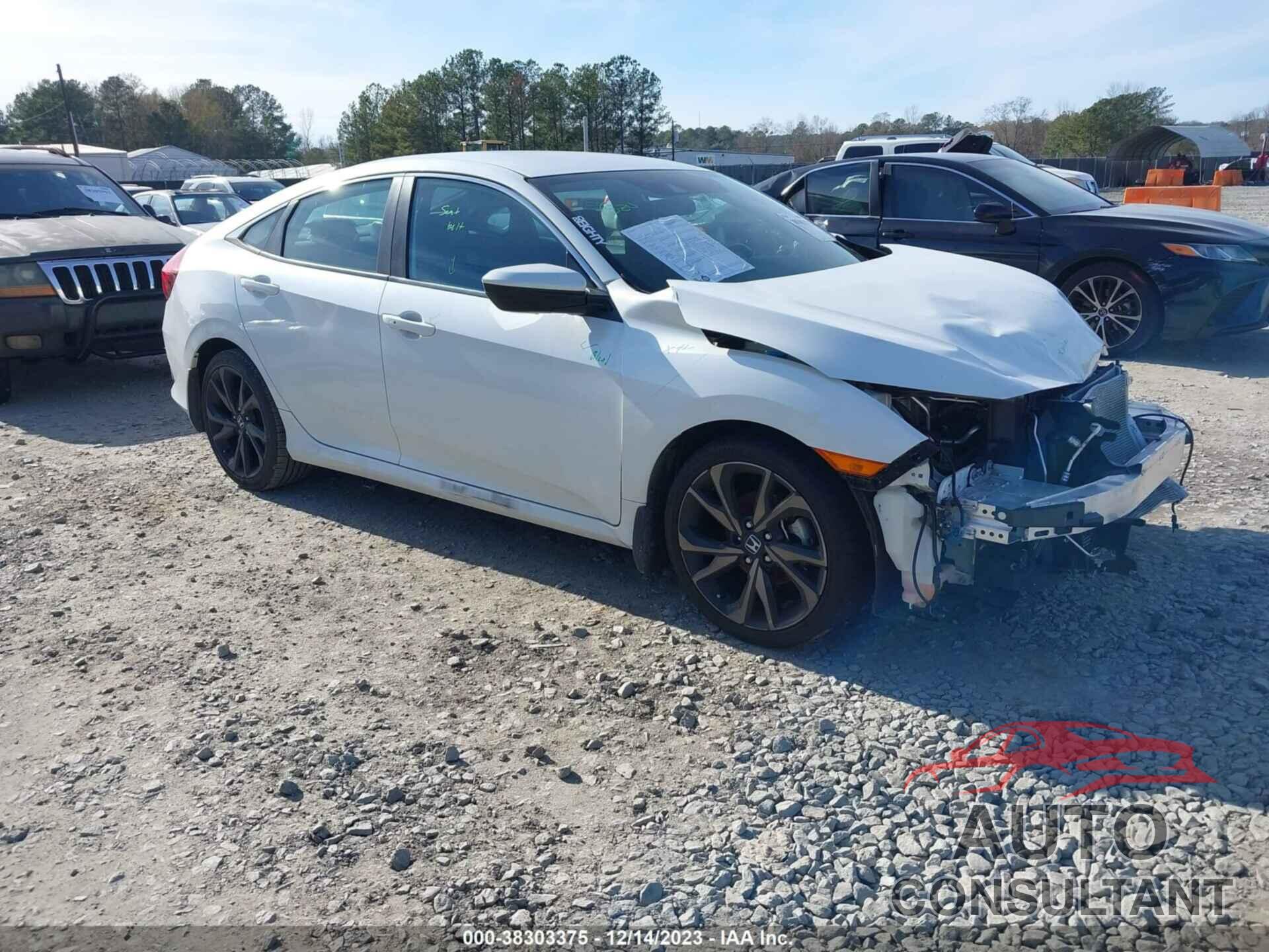 HONDA CIVIC 2019 - 19XFC2F85KE019289