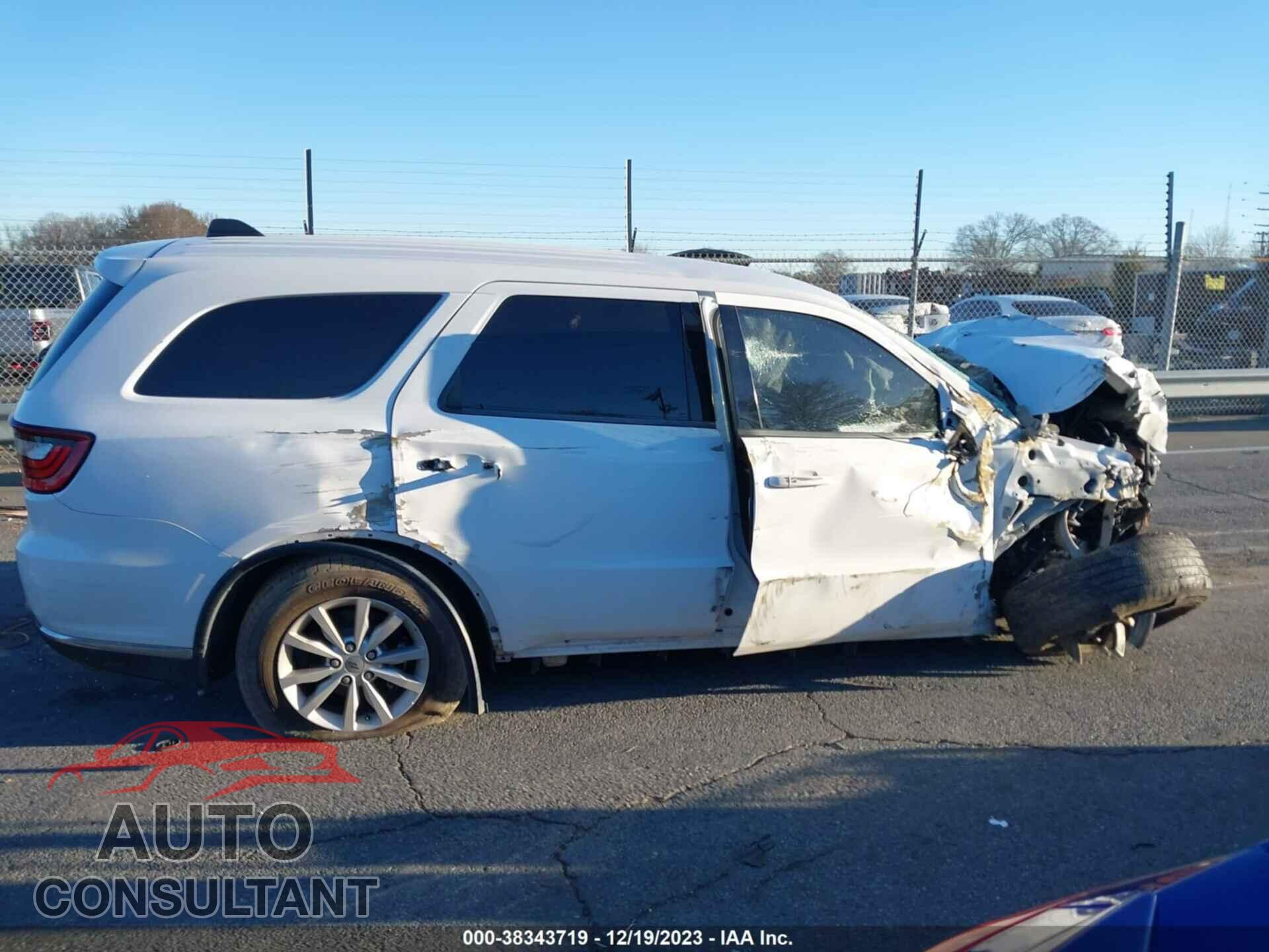 DODGE DURANGO 2019 - 1C4RDHAG8KC721755