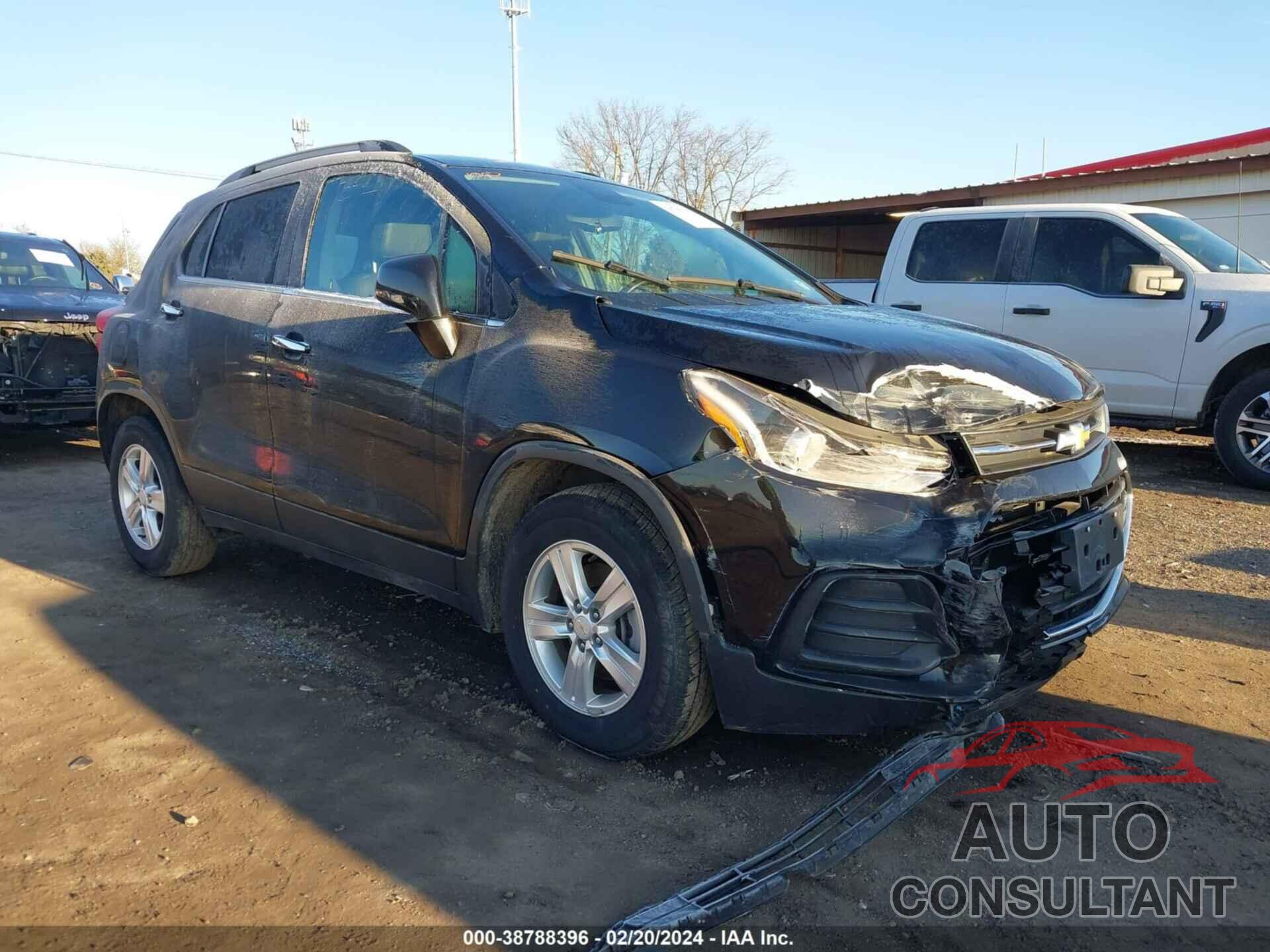 CHEVROLET TRAX 2019 - KL7CJLSB2KB841381