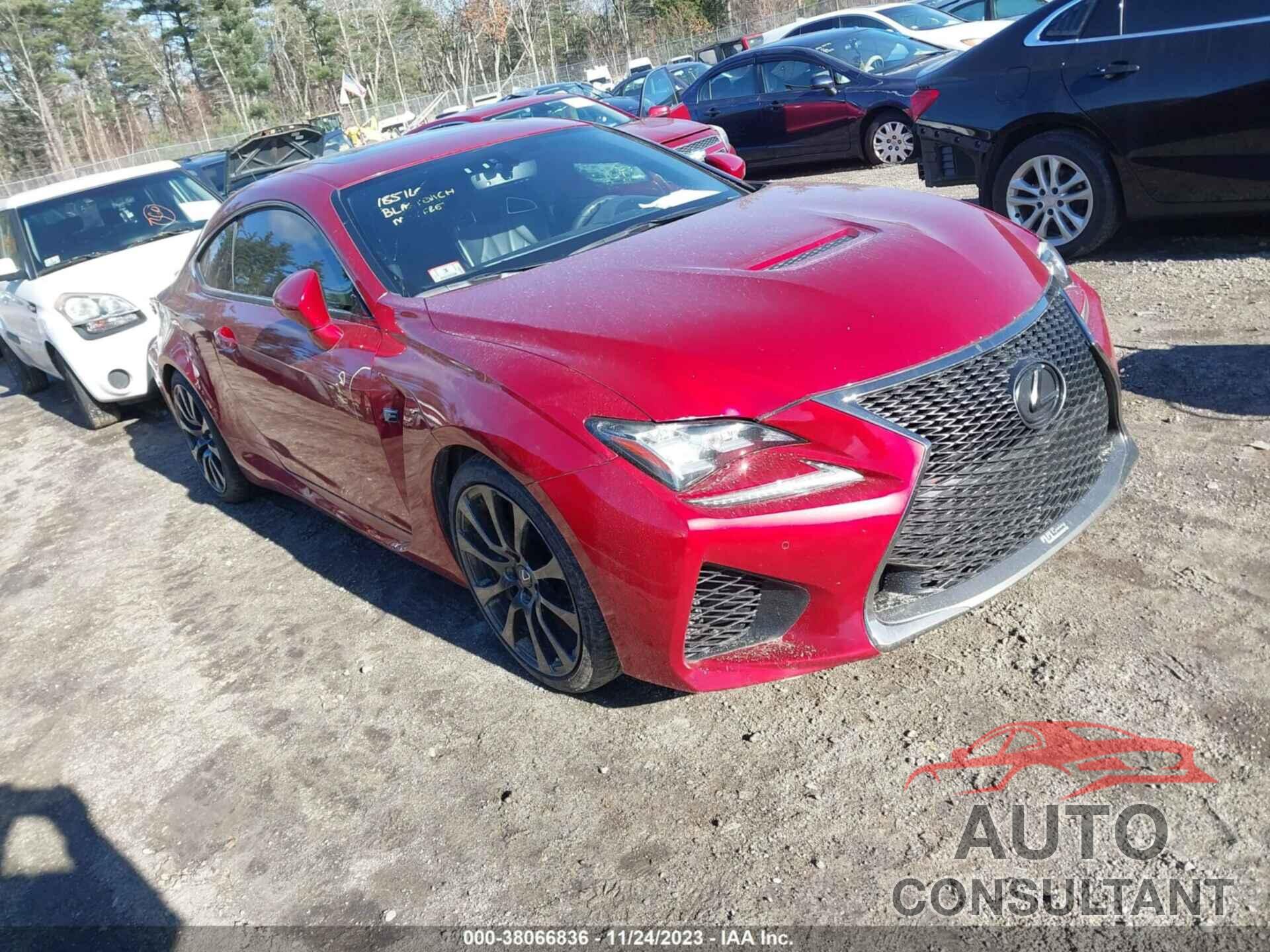 LEXUS RC F 2016 - JTHHP5BC0G5005133