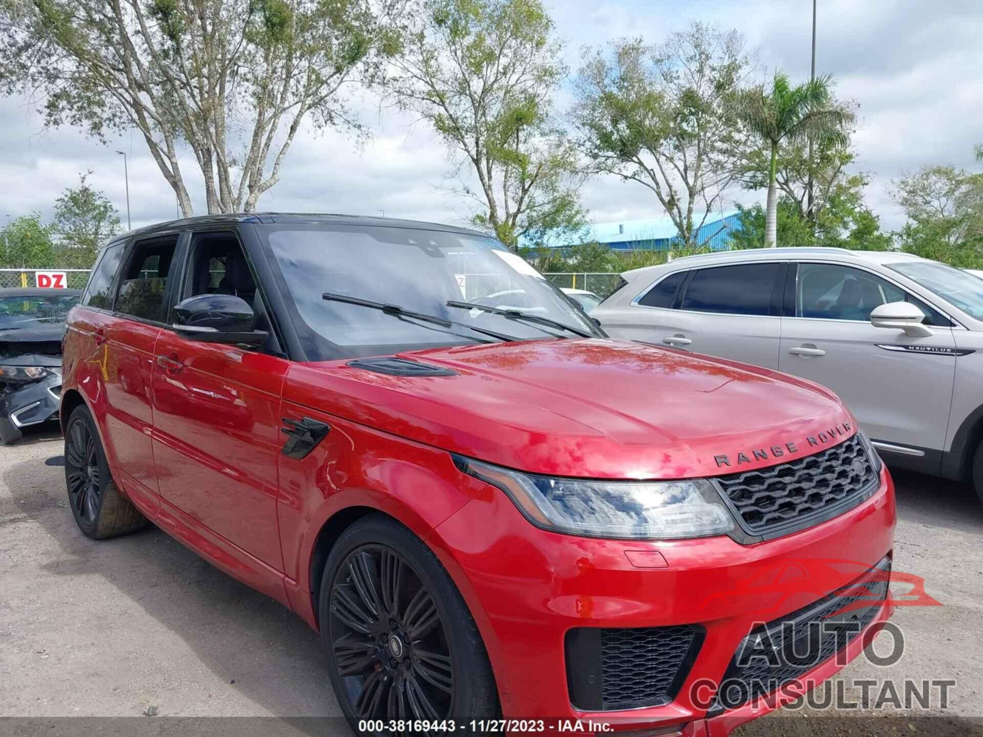 LAND ROVER RANGE ROVER SPORT 2019 - SALWV2SV3KA426691