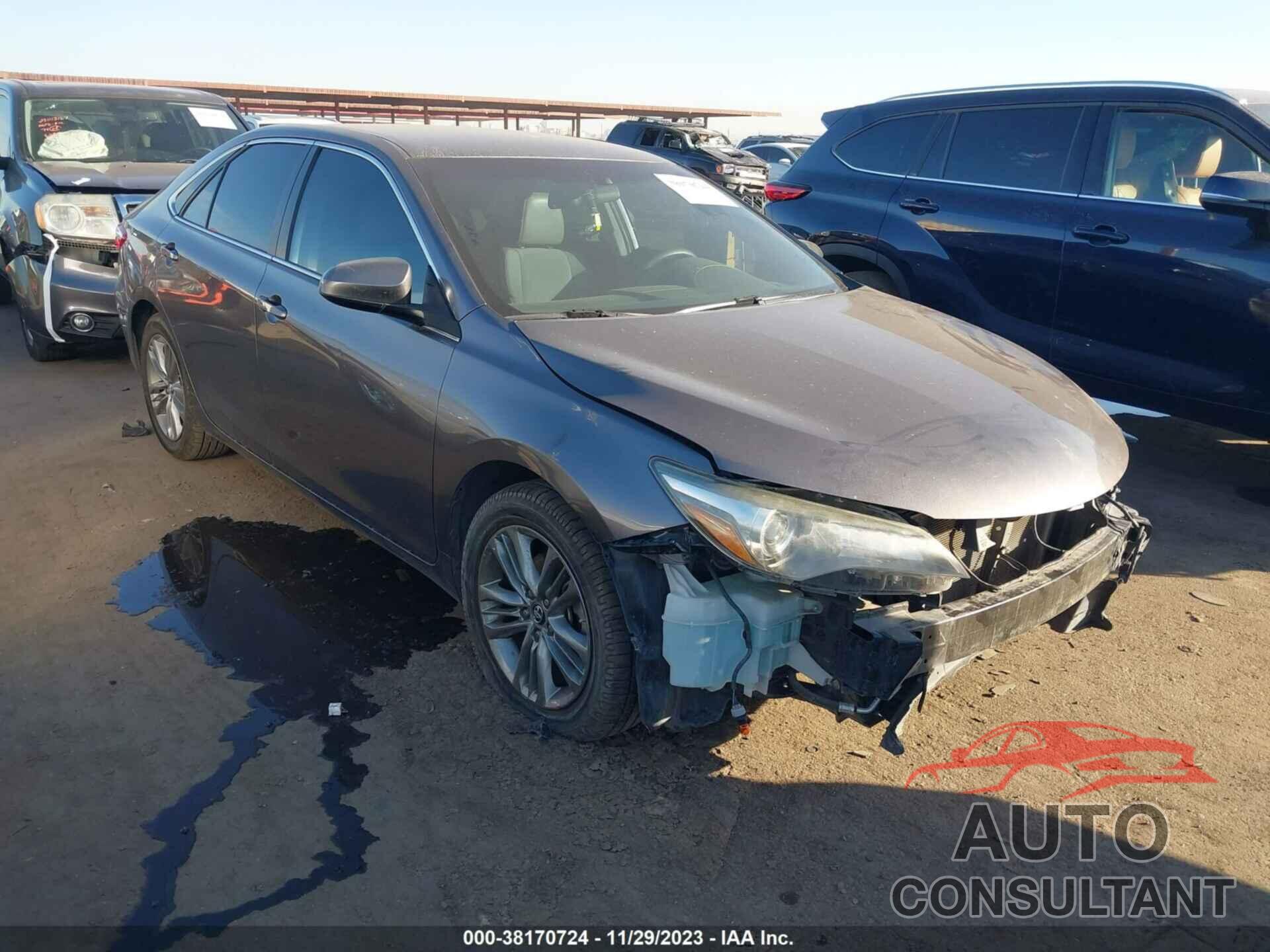 TOYOTA CAMRY 2017 - 4T1BF1FK8HU676766