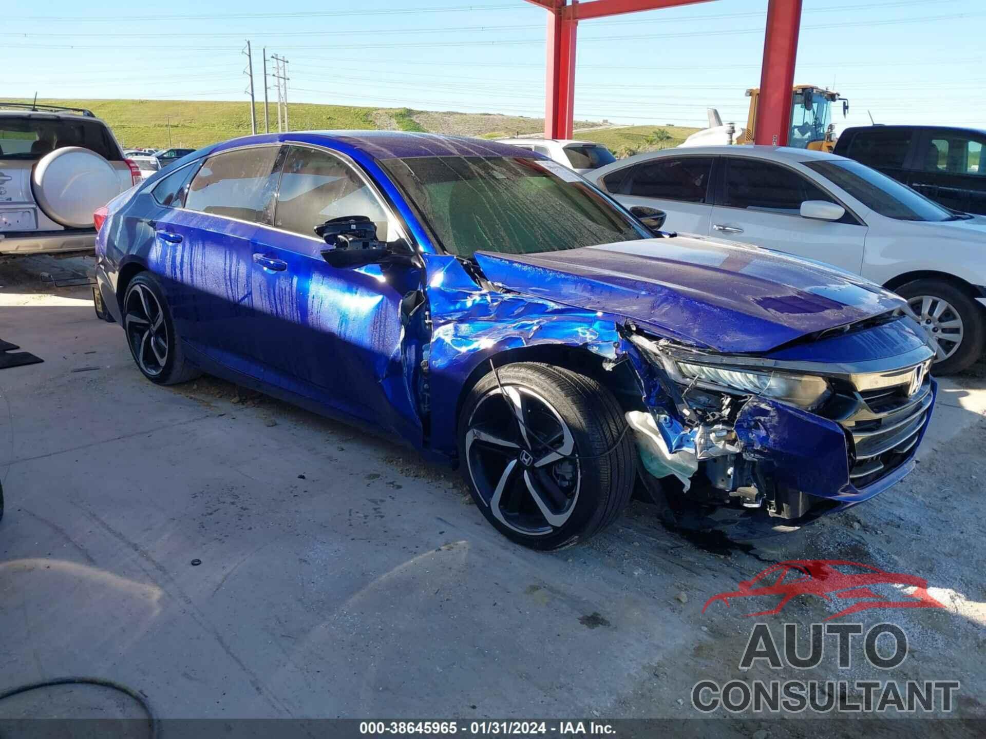 HONDA ACCORD 2021 - 1HGCV1F37MA020527