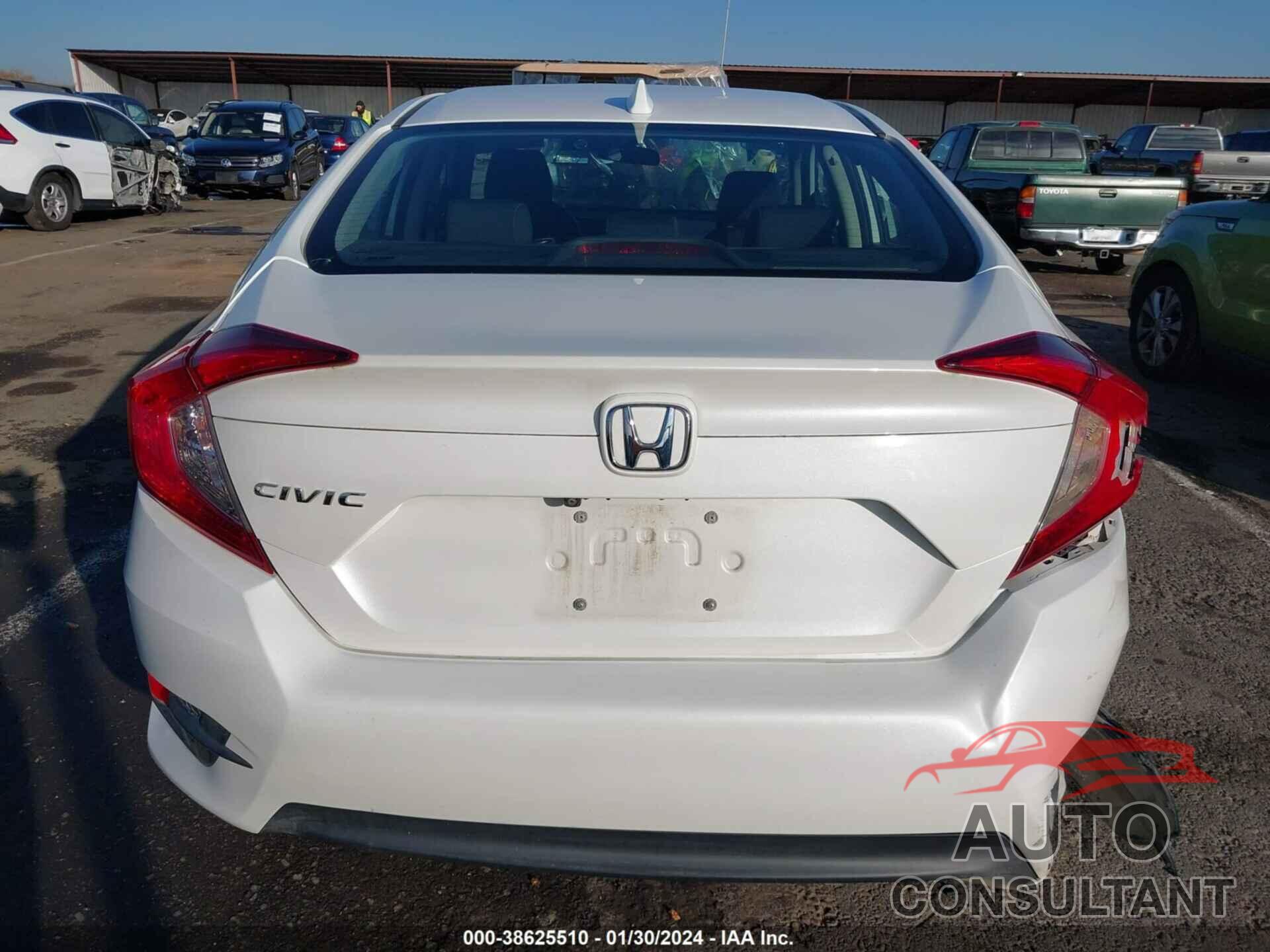 HONDA CIVIC 2017 - 19XFC2F79HE228406