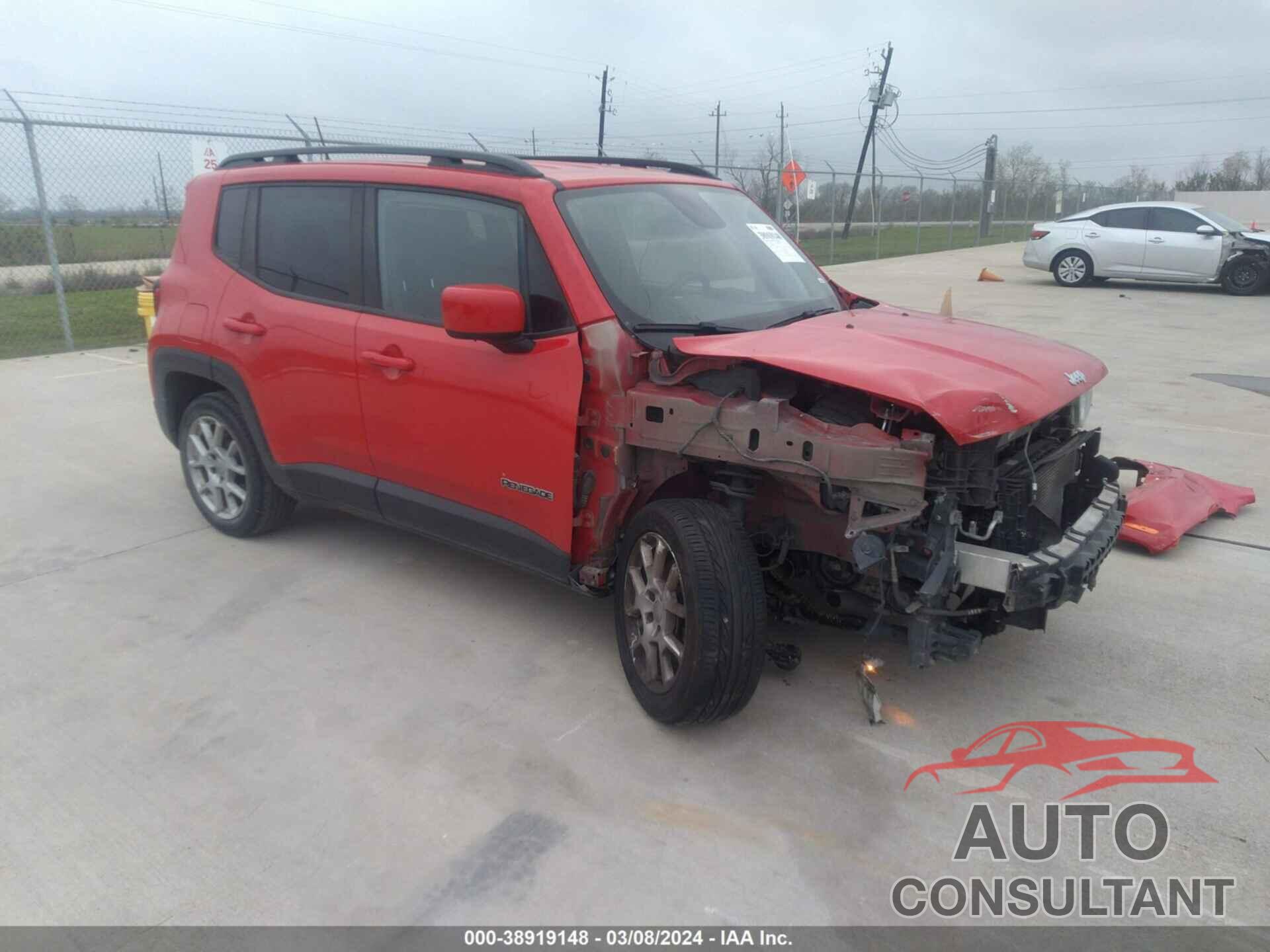 JEEP RENEGADE 2019 - ZACNJABB9KPK85606