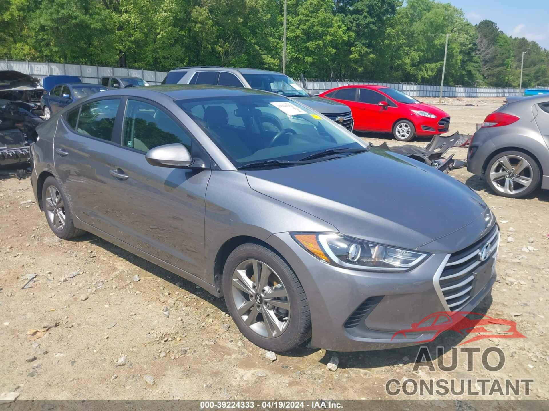 HYUNDAI ELANTRA 2018 - 5NPD84LF0JH315788