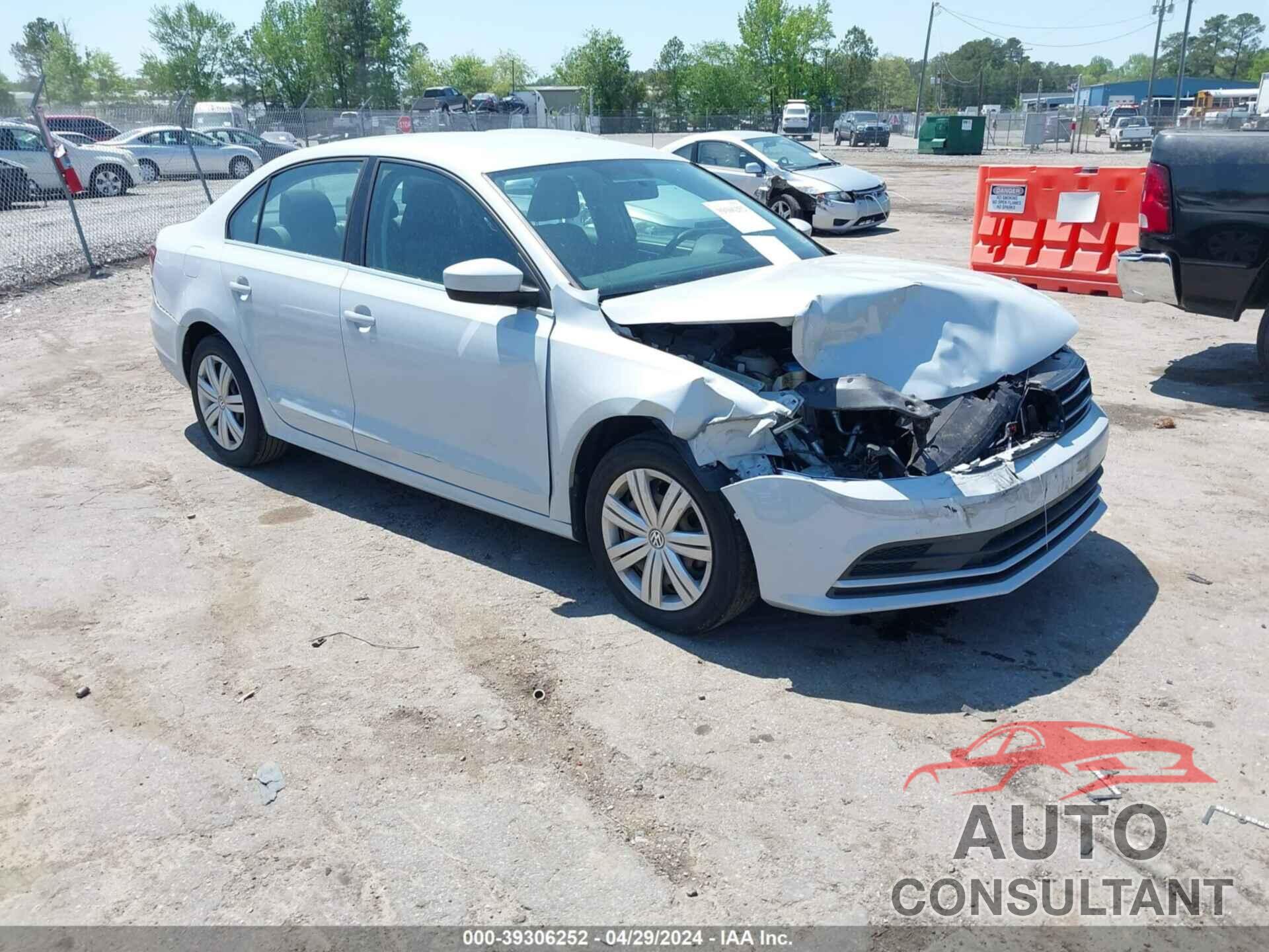 VOLKSWAGEN JETTA 2017 - 3VW2B7AJ2HM252499