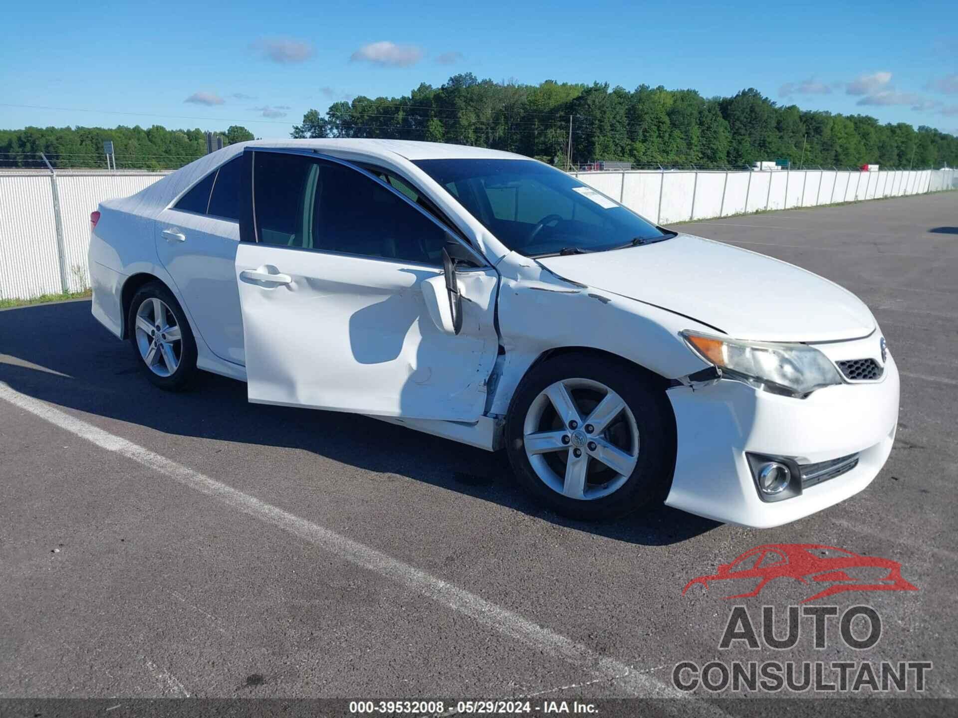 TOYOTA CAMRY 2012 - 4T1BF1FK6CU178669