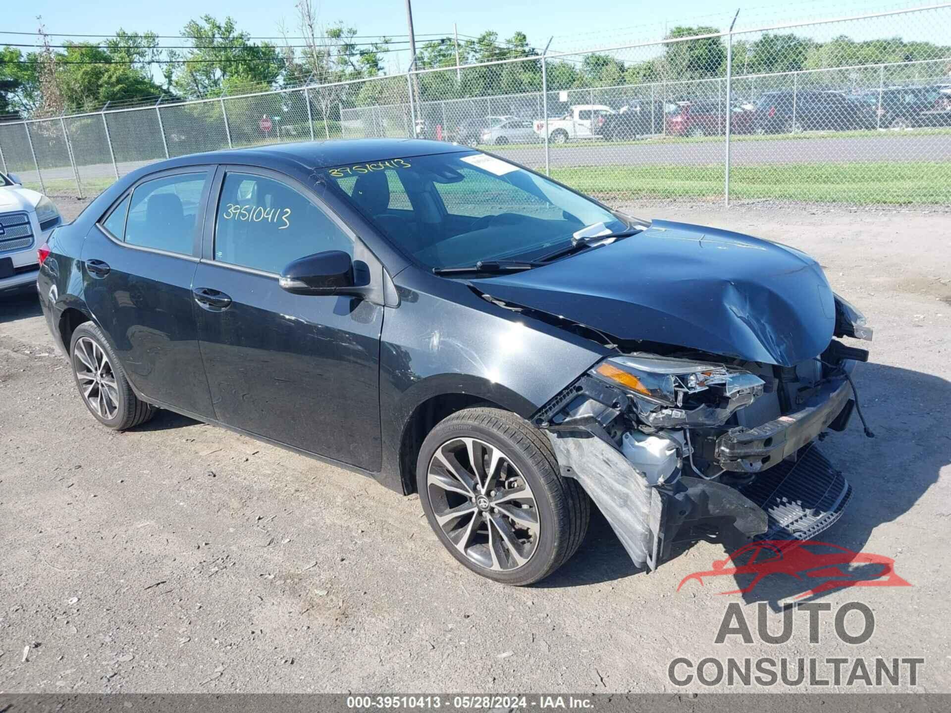 TOYOTA COROLLA 2017 - 2T1BURHE1HC789472