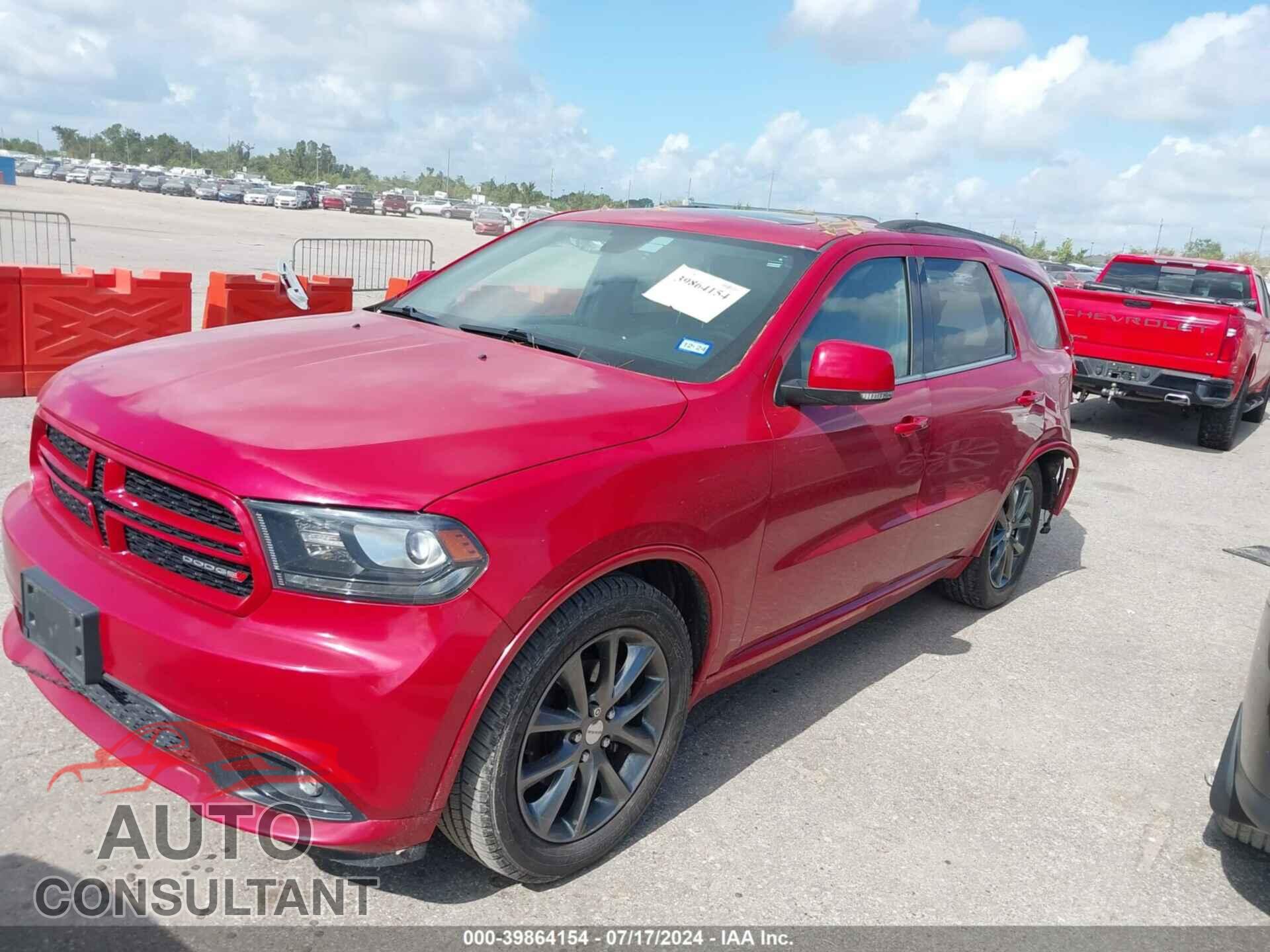 DODGE DURANGO 2017 - 1C4RDHDG4HC906521