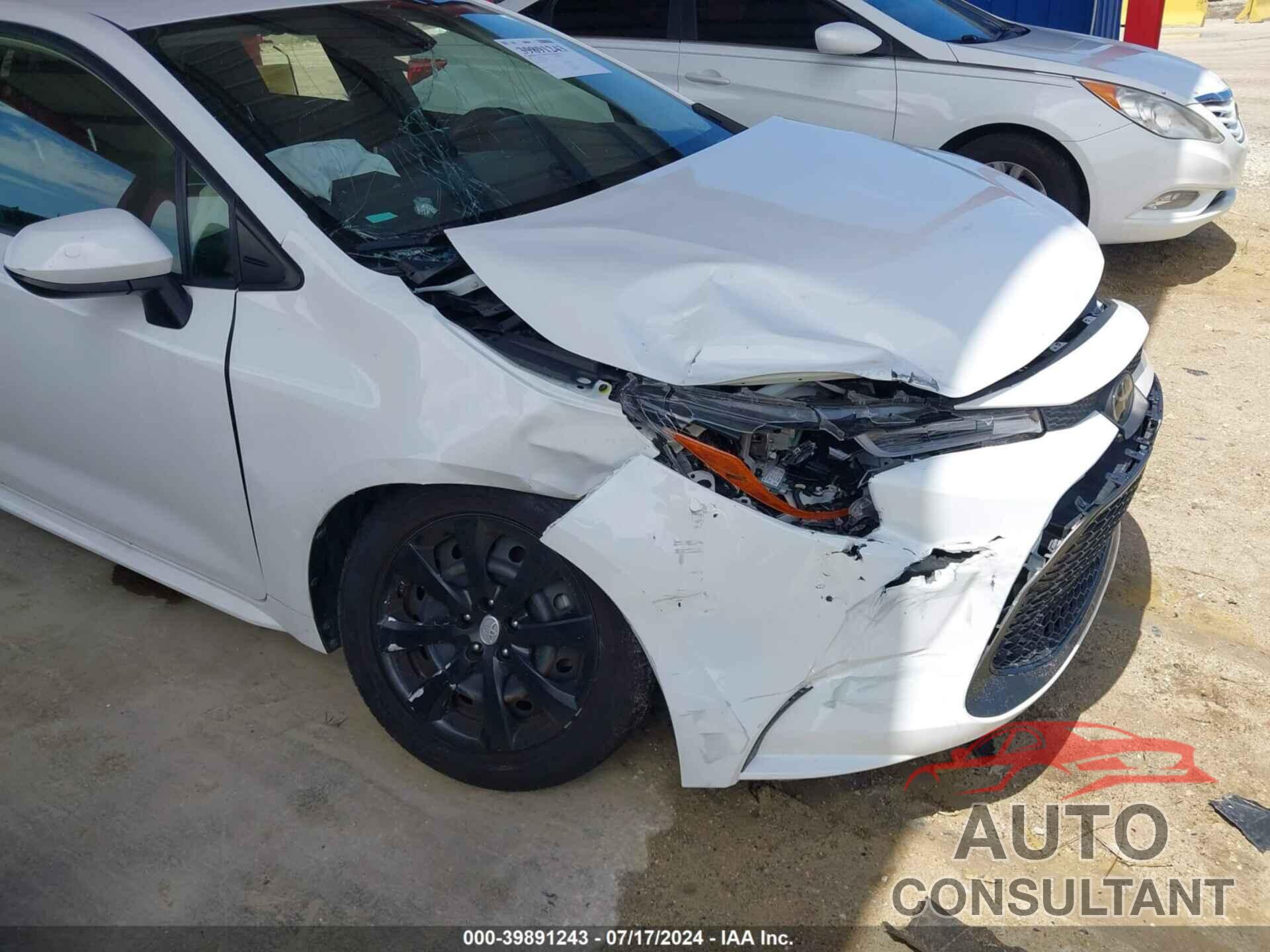 TOYOTA COROLLA 2020 - JTDEPRAEXLJ083340
