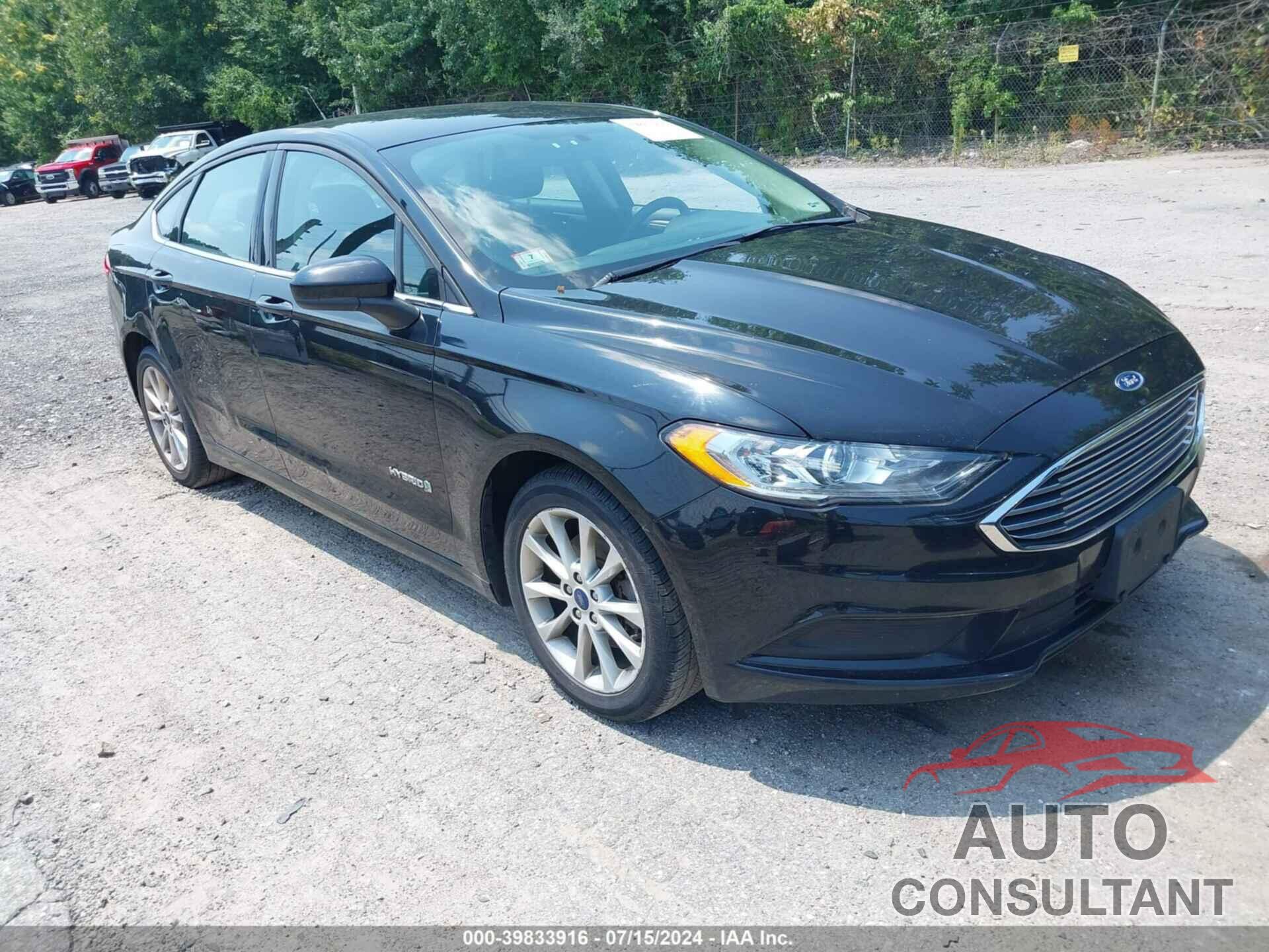 FORD FUSION HYBRID 2017 - 3FA6P0LU0HR164113