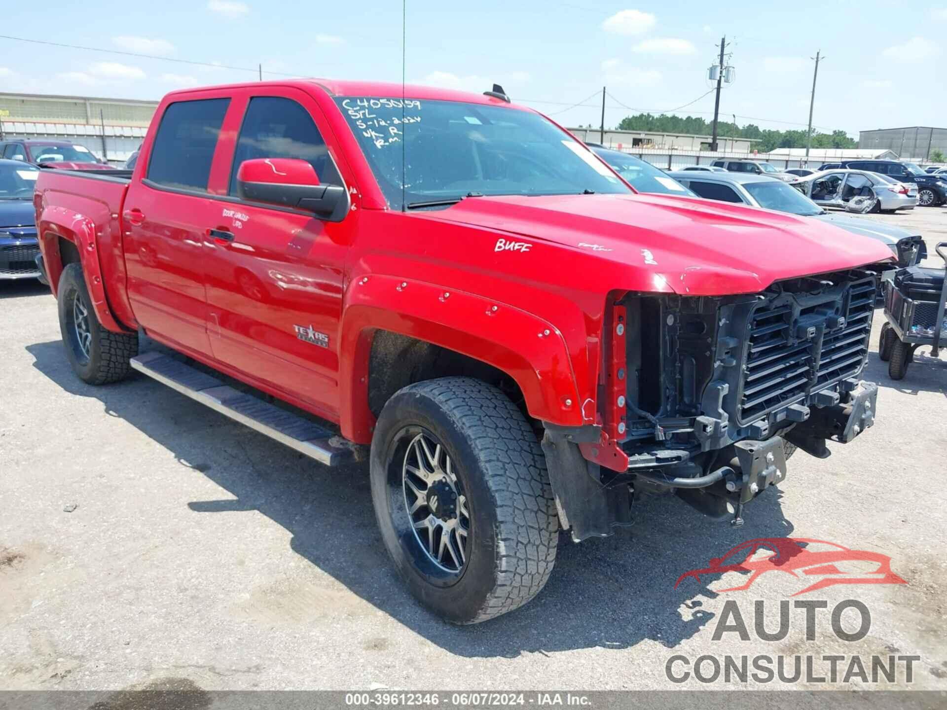 CHEVROLET SILVERADO 1500 2018 - 3GCPCREC9JG632411