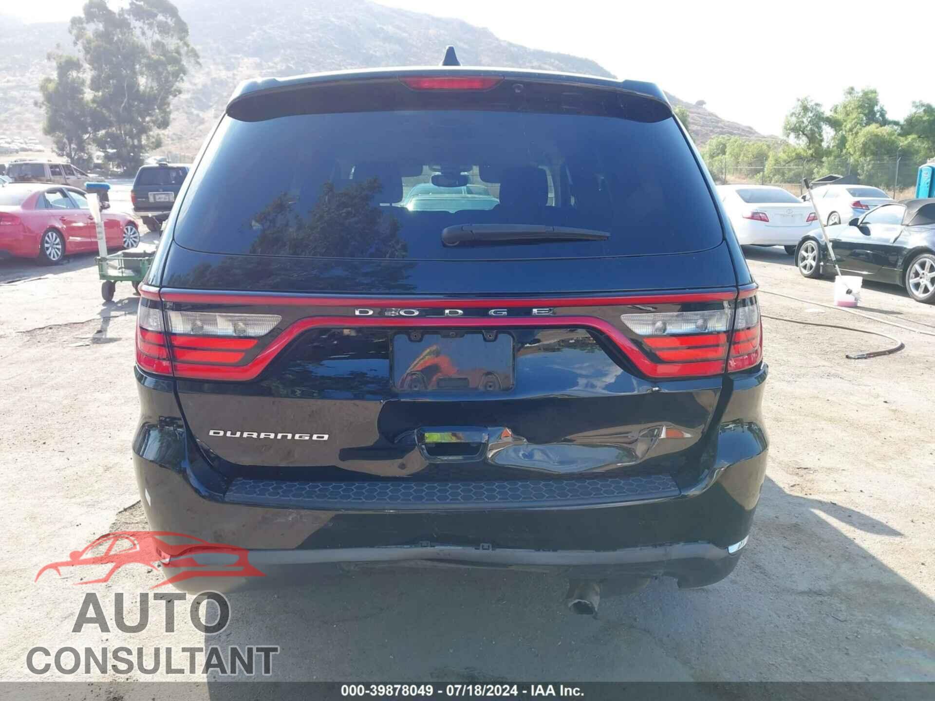 DODGE DURANGO 2018 - 1C4RDHAG4JC447890