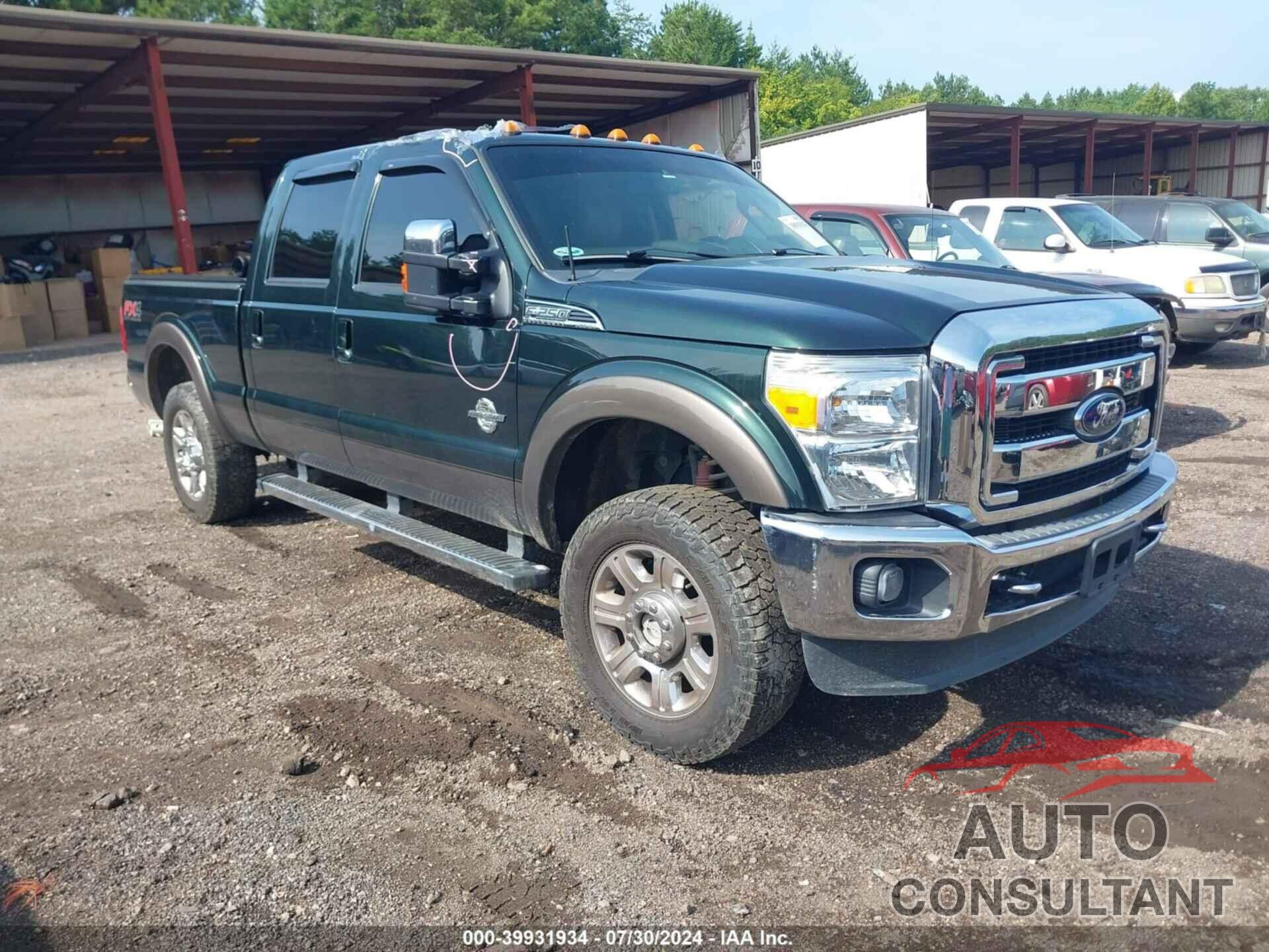 FORD F-250 2016 - 1FT7W2BT1GEC00656