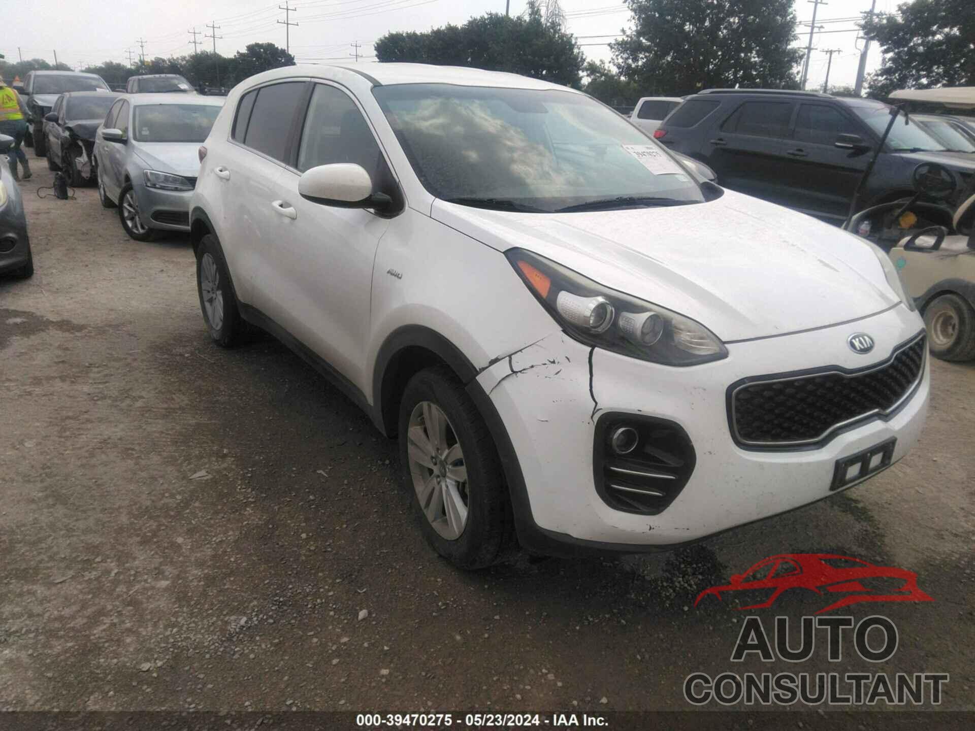 KIA SPORTAGE 2017 - KNDPMCAC4H7275449