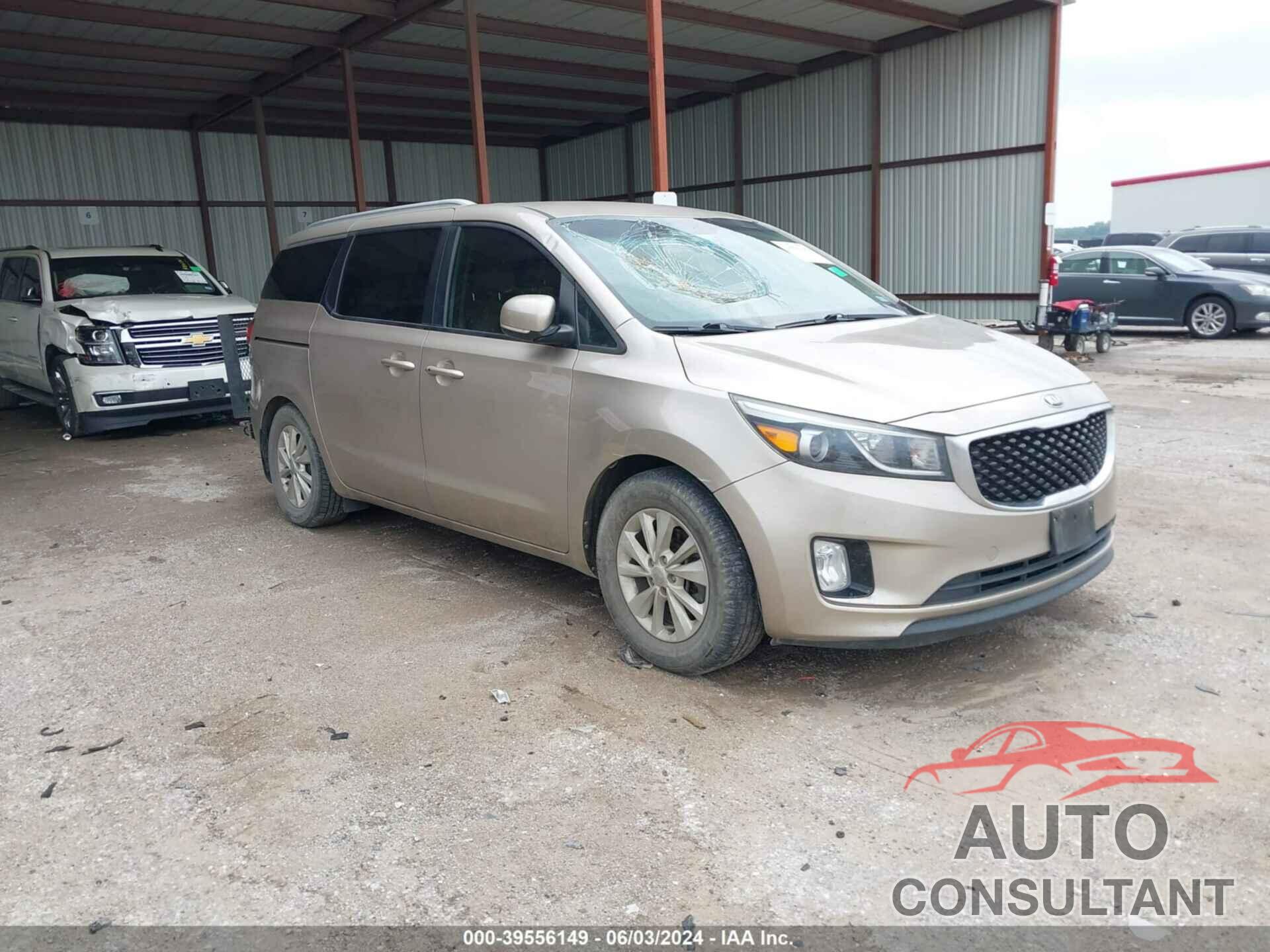 KIA SEDONA 2016 - KNDMB5C14G6215966