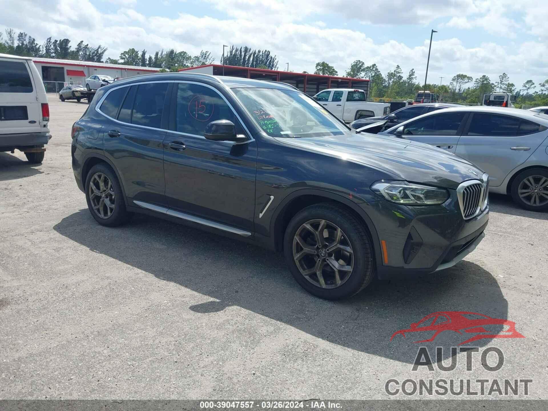 BMW X3 2022 - 5UX43DP07N9K86422