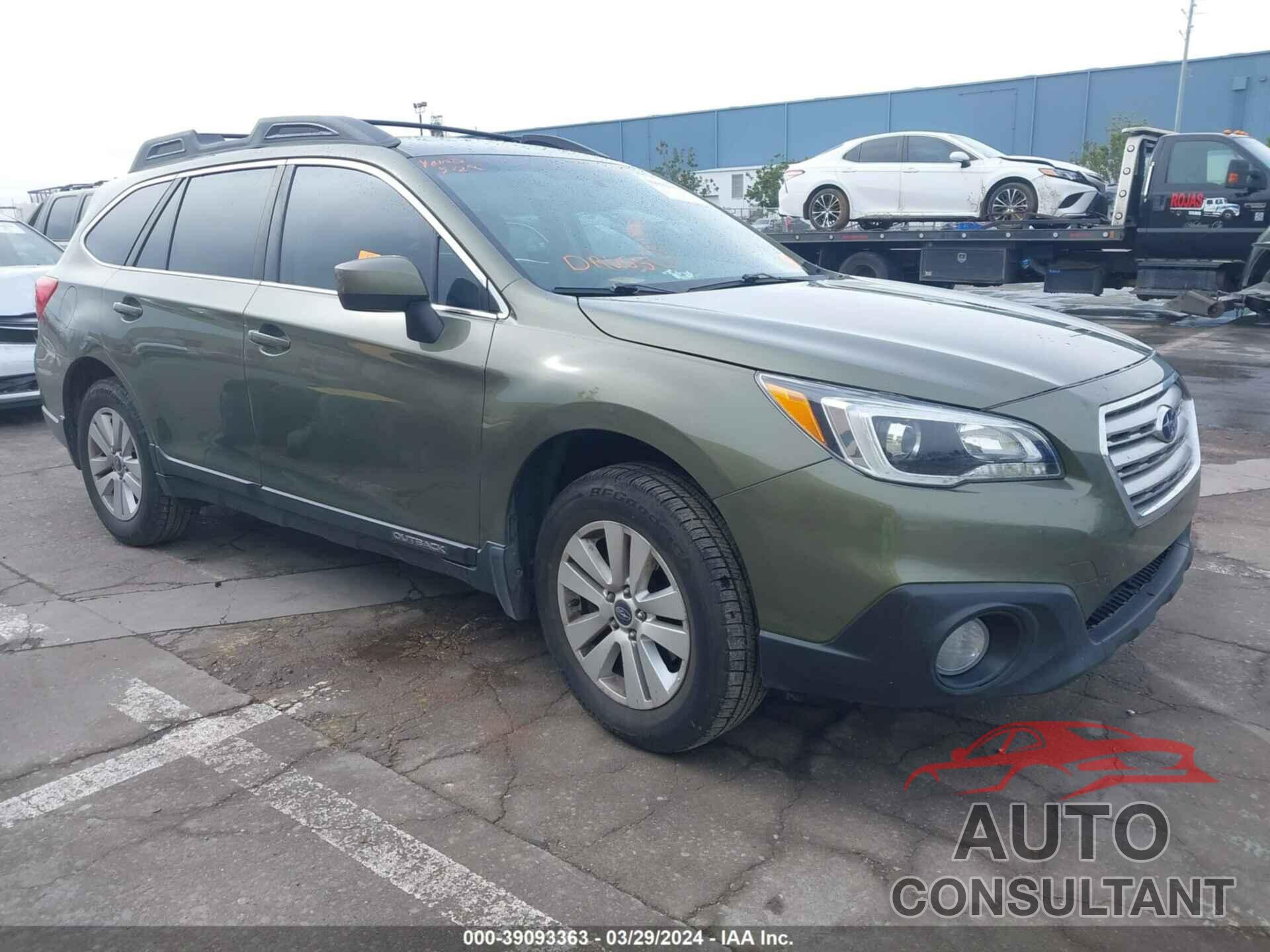 SUBARU OUTBACK 2017 - 4S4BSADC9H3303782