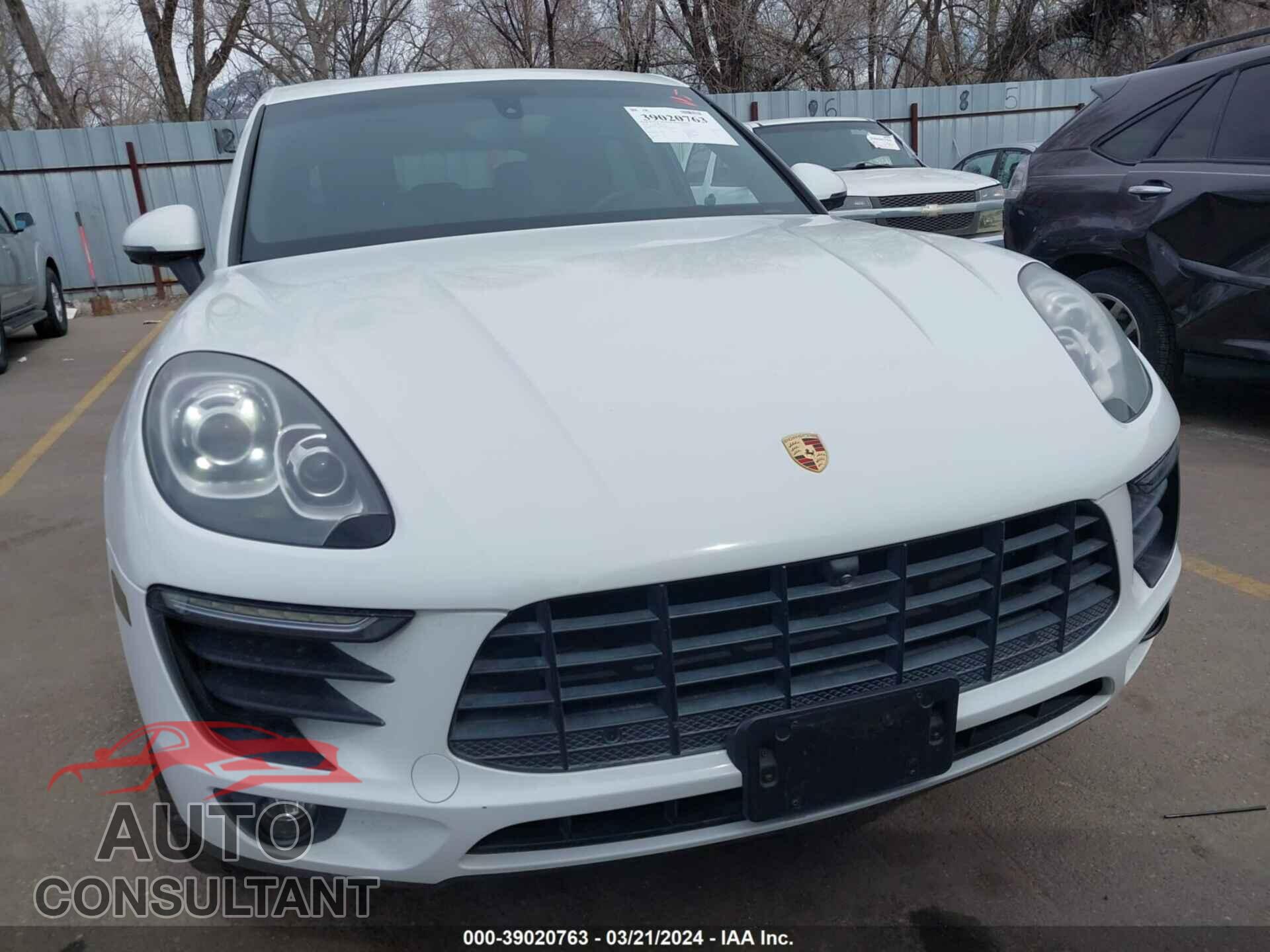 PORSCHE MACAN 2016 - WP1AB2A59GLB45971