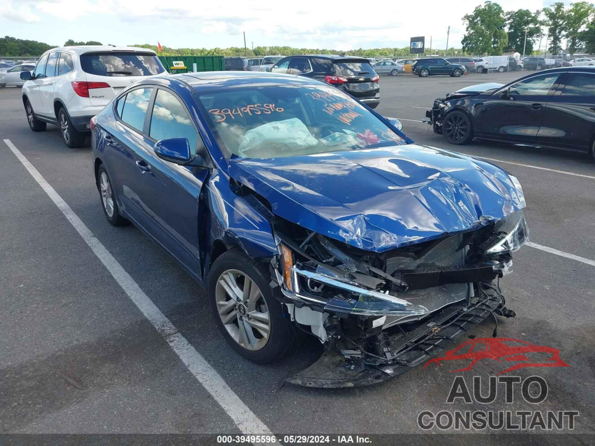 HYUNDAI ELANTRA 2020 - 5NPD84LF0LH631081