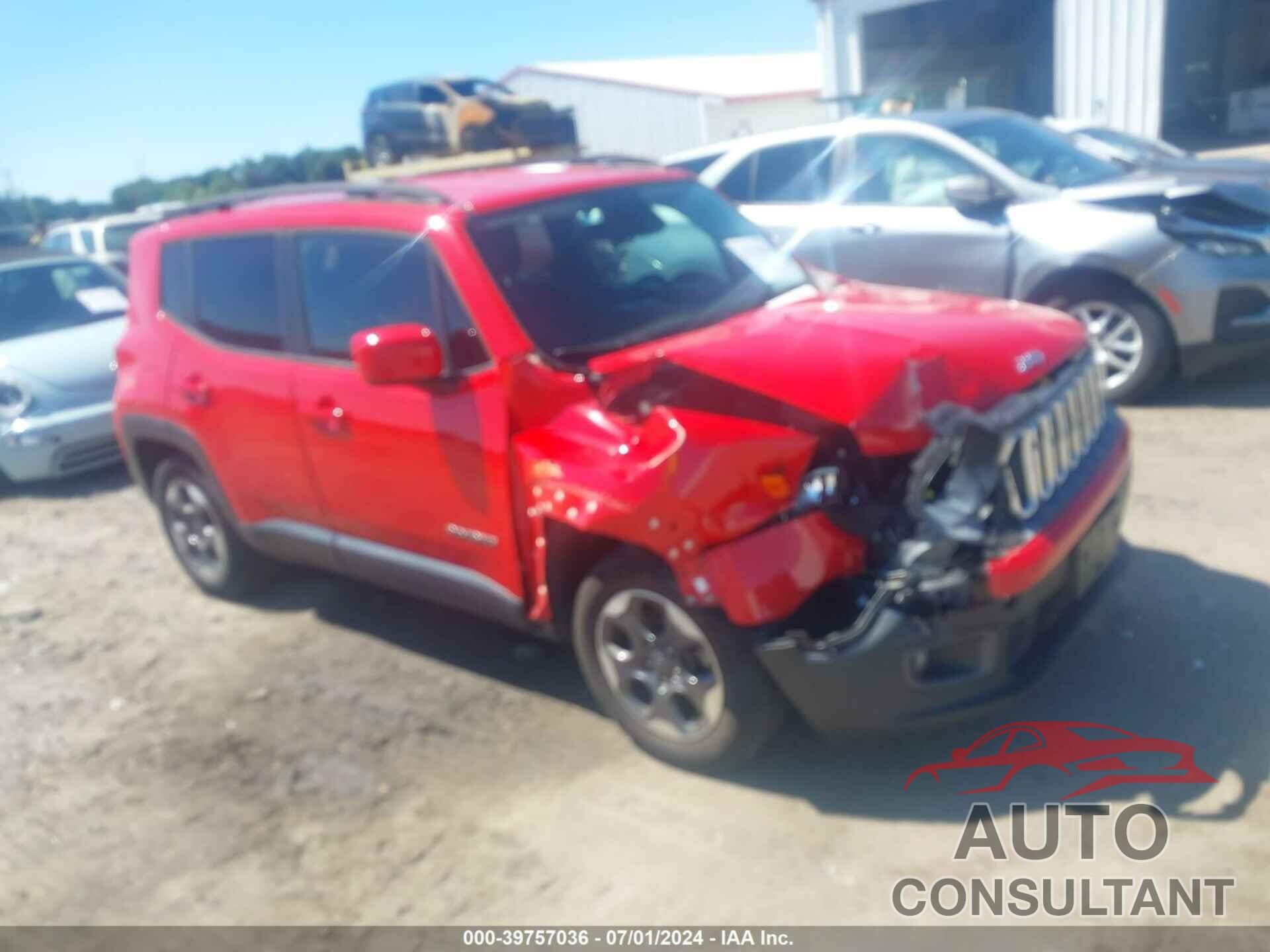 JEEP RENEGADE 2016 - ZACCJABW0GPC42065