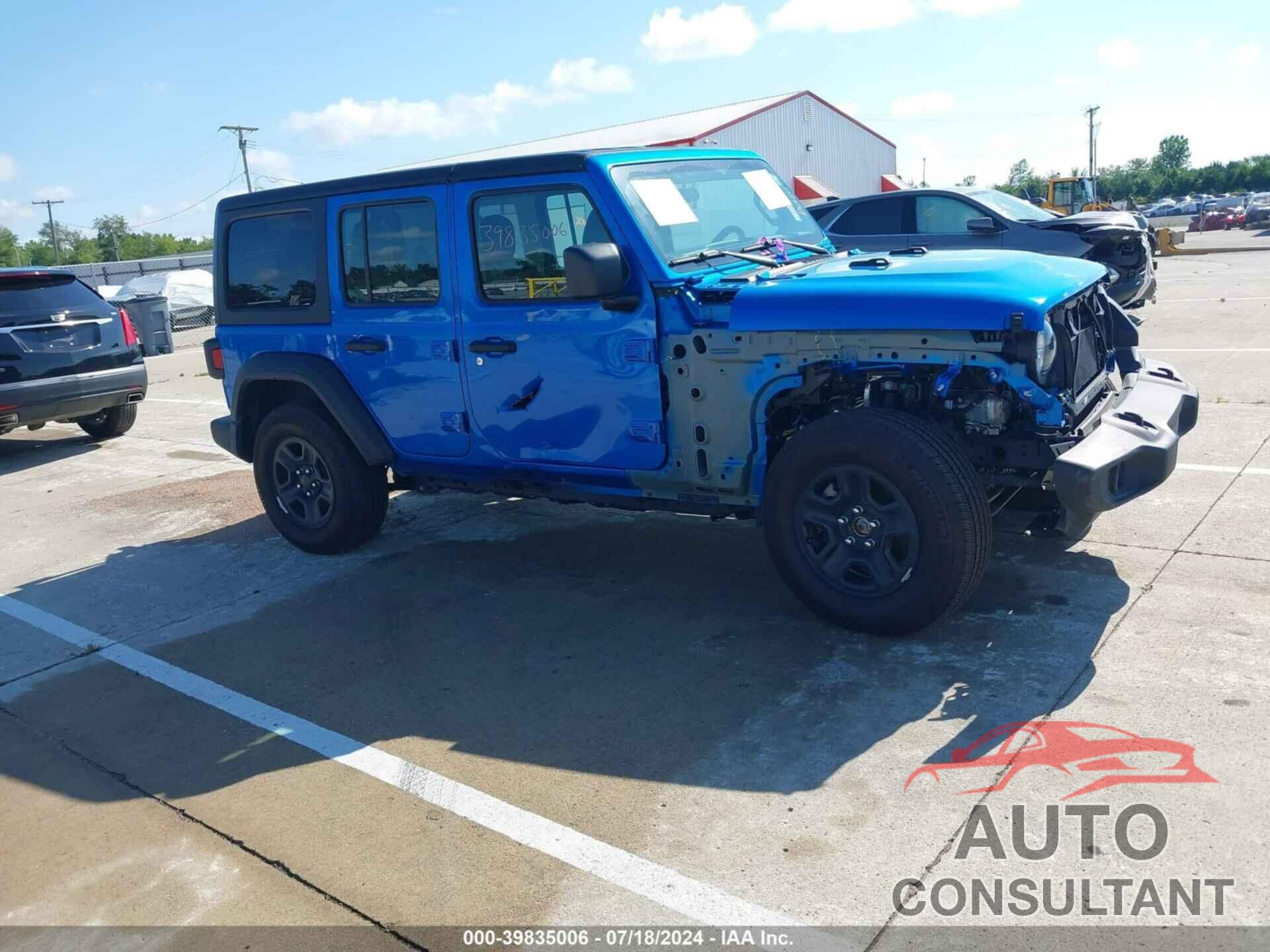 JEEP WRANGLER UNLIMITED 2022 - 1C4HJXDG7NW224144