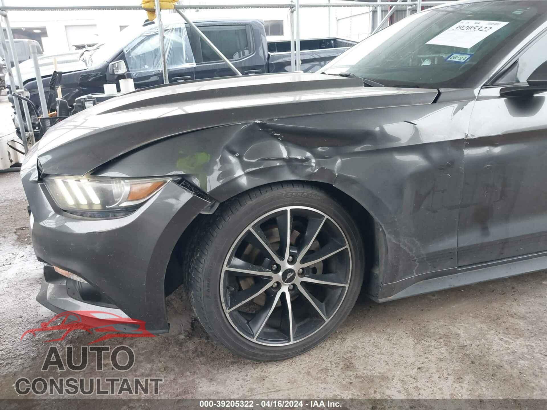 FORD MUSTANG 2017 - 1FA6P8TH3H5221330