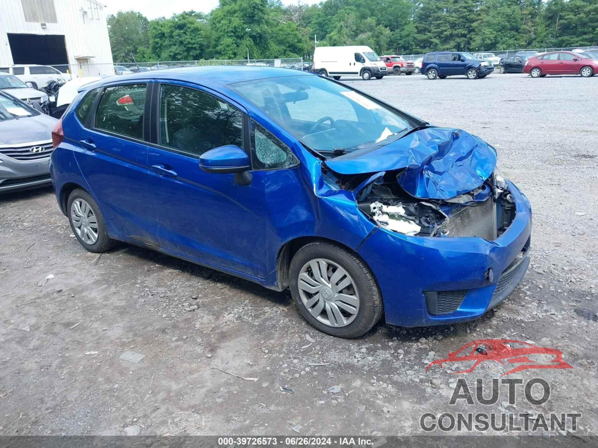 HONDA FIT 2016 - JHMGK5H57GX022163