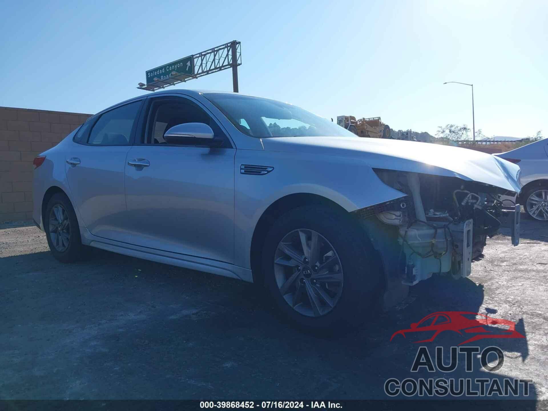 KIA OPTIMA 2020 - 5XXGT4L34LG436470