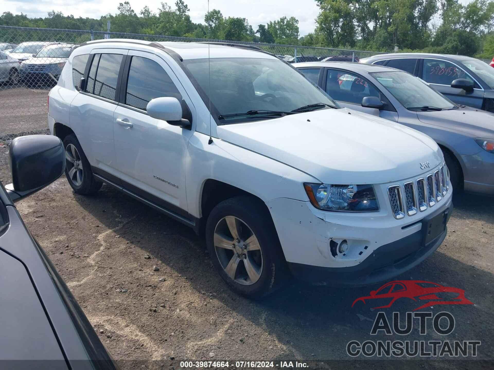 JEEP COMPASS 2016 - 1C4NJCEA3GD803149