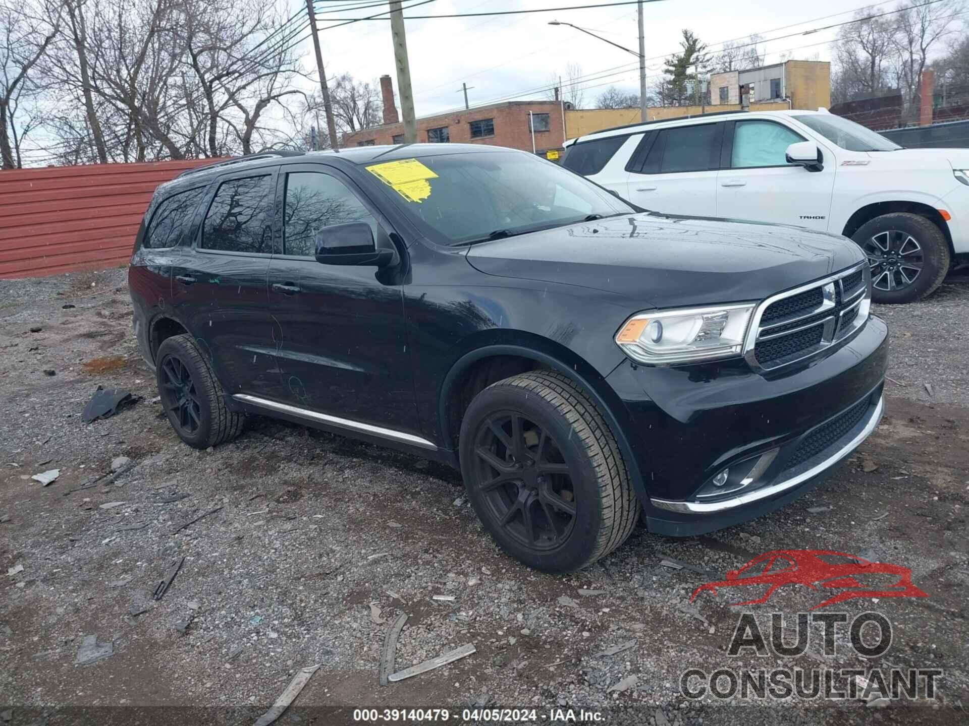 DODGE DURANGO 2017 - 1C4RDJAG4HC884144