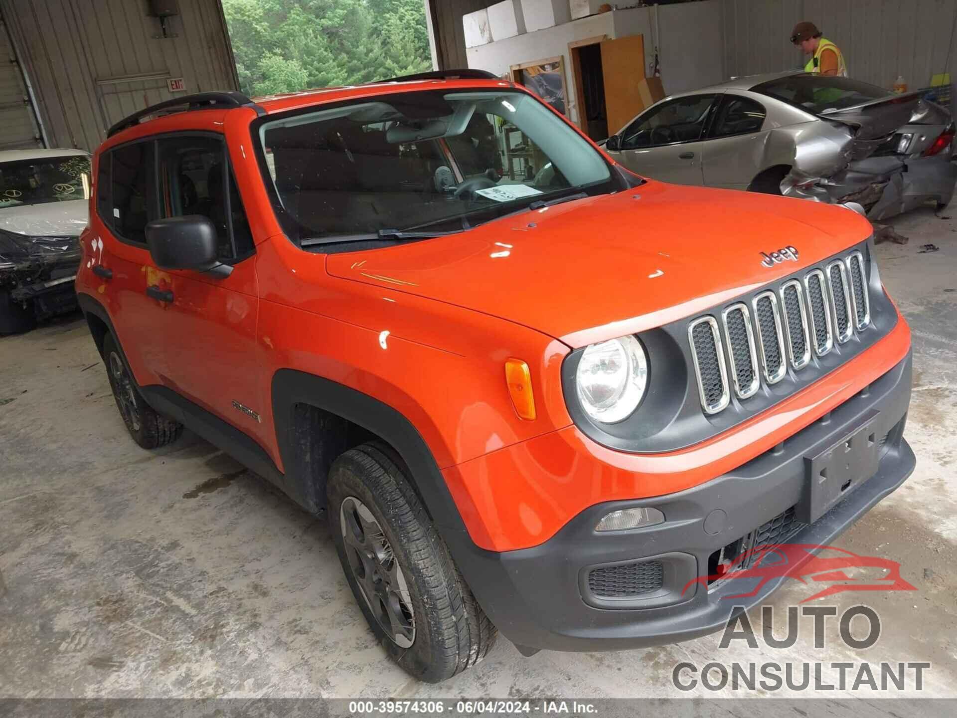 JEEP RENEGADE 2017 - ZACCJBAB3HPE69076