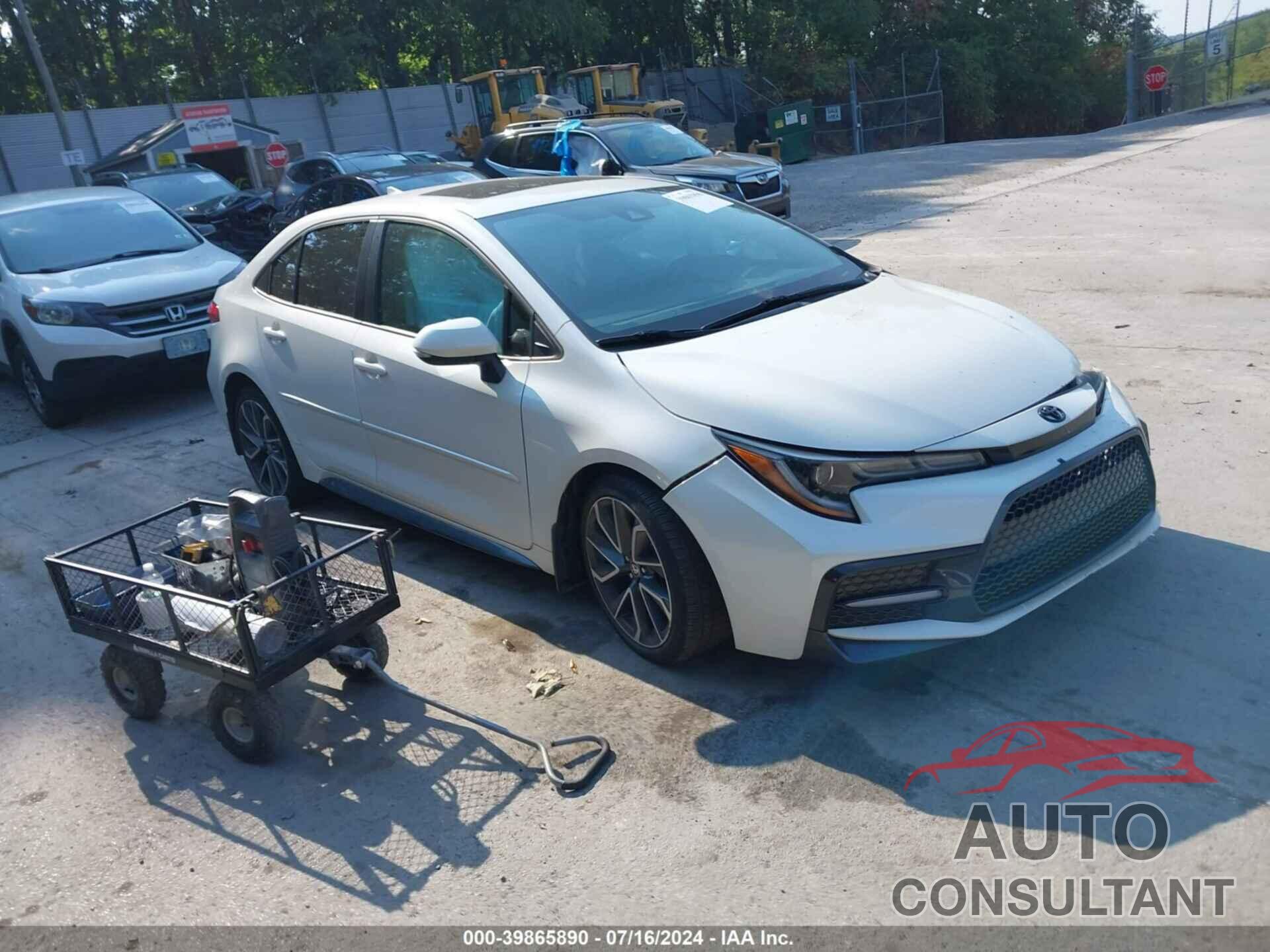 TOYOTA COROLLA 2021 - 5YFT4MCE9MP088798