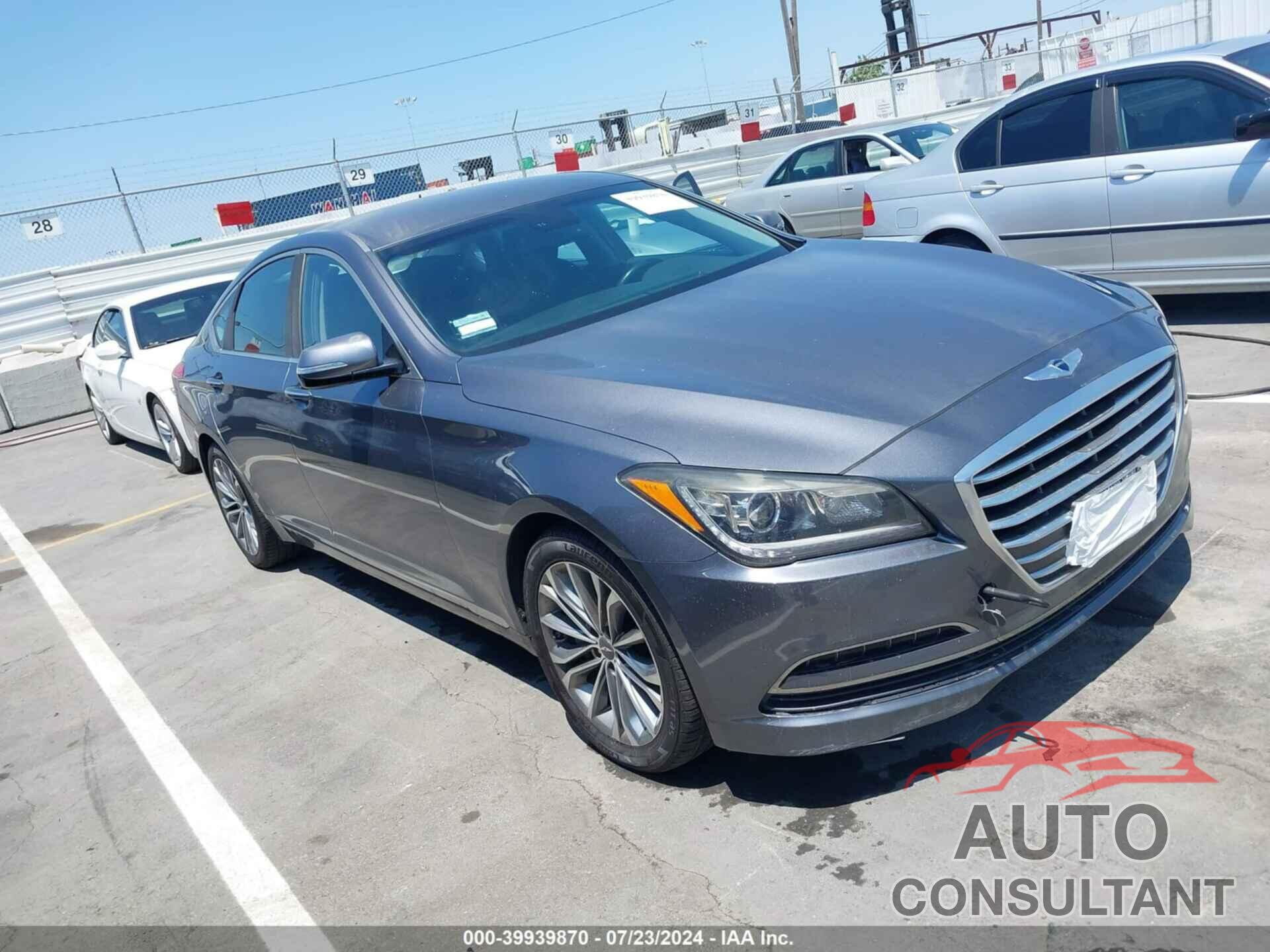 HYUNDAI GENESIS 2016 - KMHGN4JEXGU142078