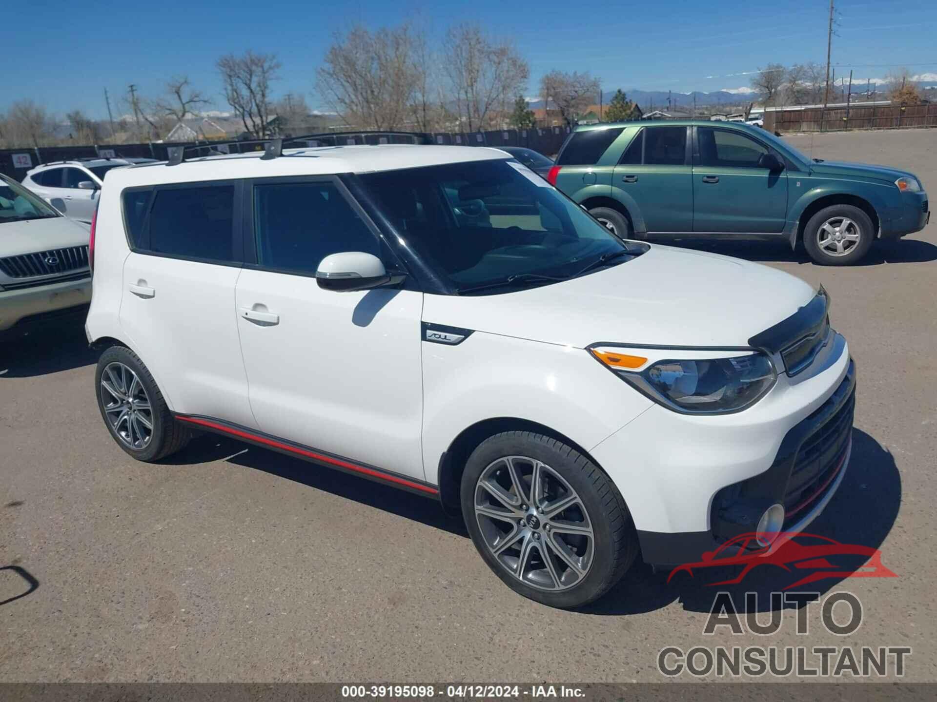 KIA SOUL 2019 - KNDJX3AA4K7016866