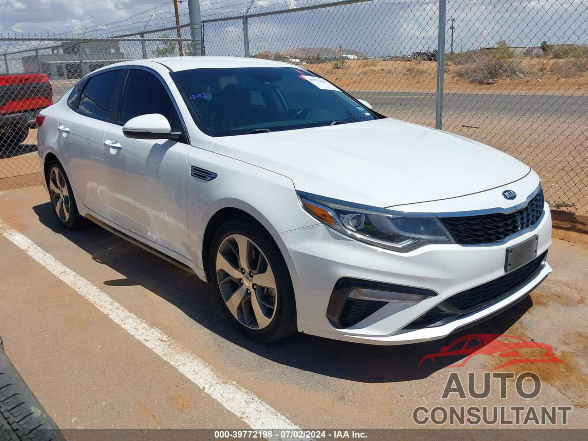 KIA OPTIMA 2019 - 5XXGT4L30KG314607