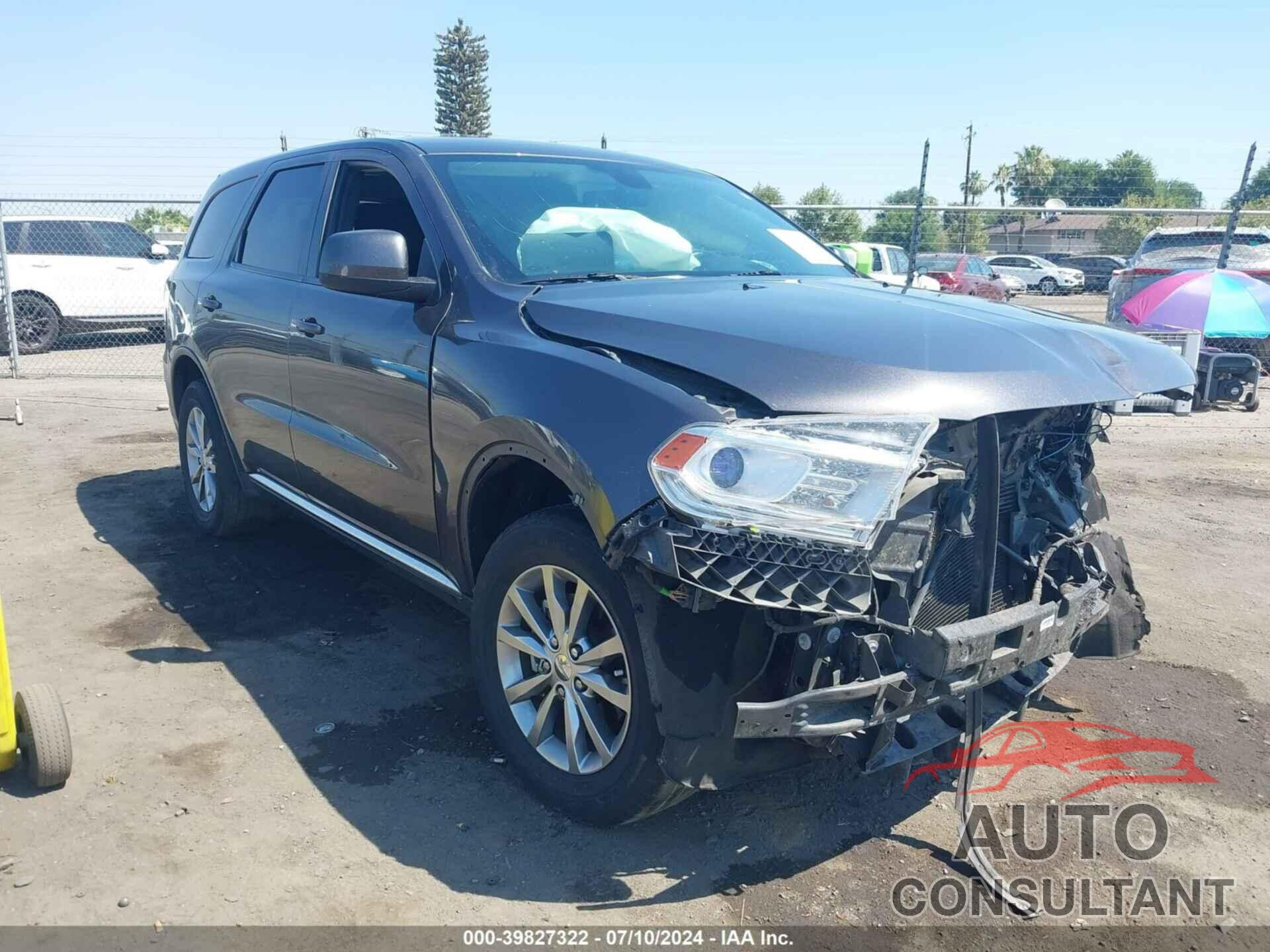 DODGE DURANGO 2018 - 1C4RDJAG2JC359749