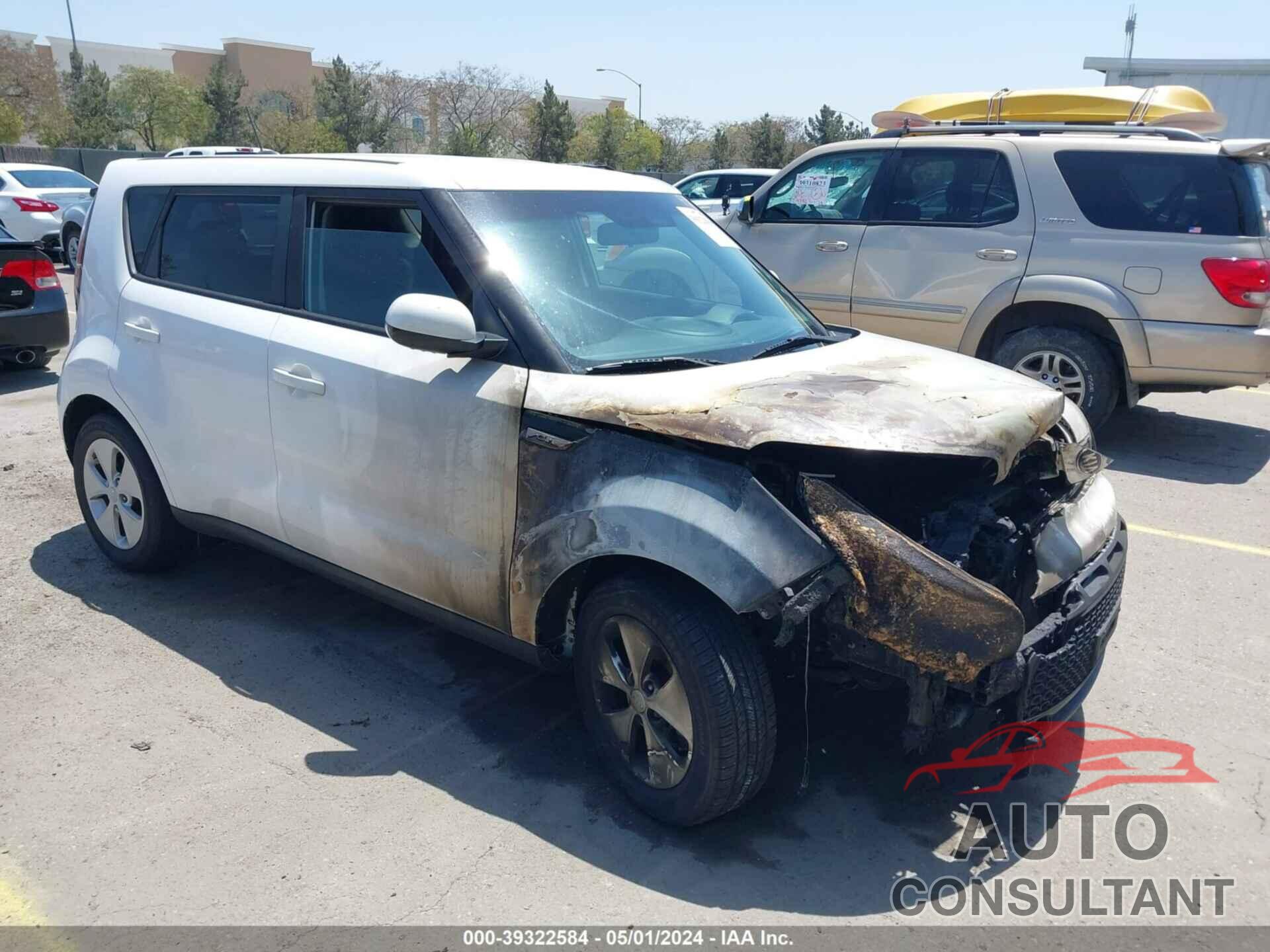 KIA SOUL 2016 - KNDJN2A24G7319369
