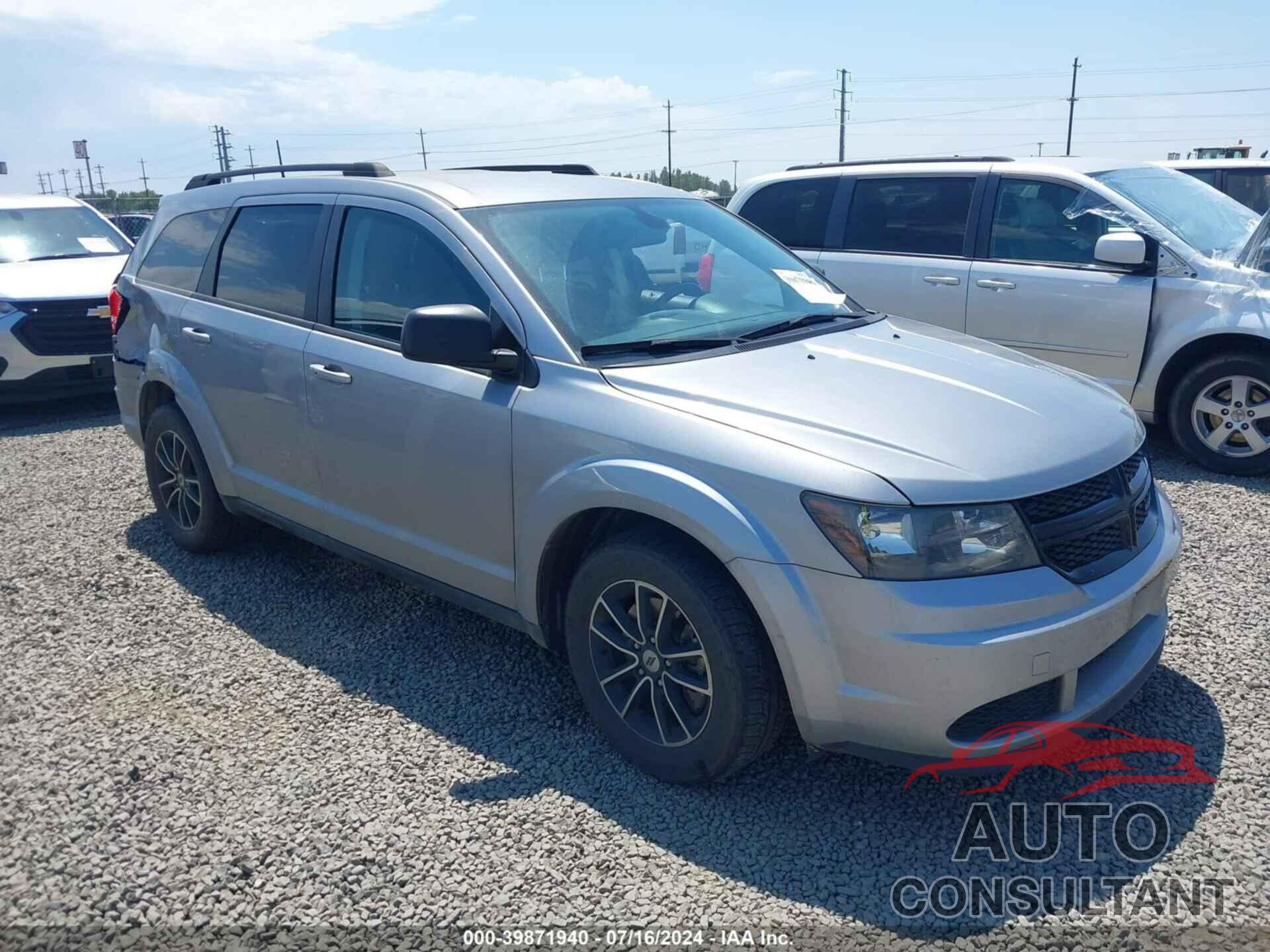 DODGE JOURNEY 2018 - 3C4PDCAB0JT514293